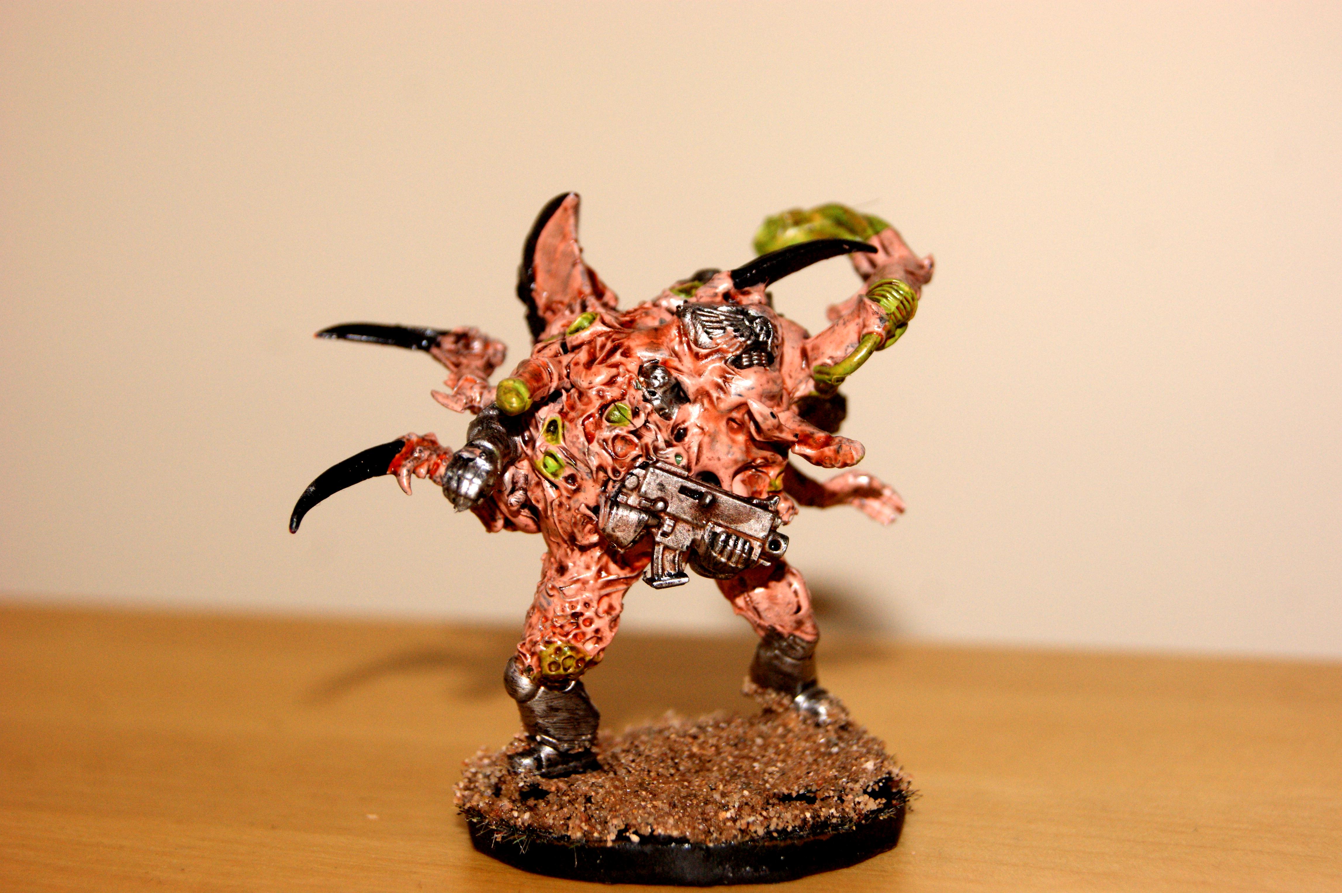 Chaos, Chaos Spawn, Conversion, Nurgle, Scratch Build, Sculpted, Zombie