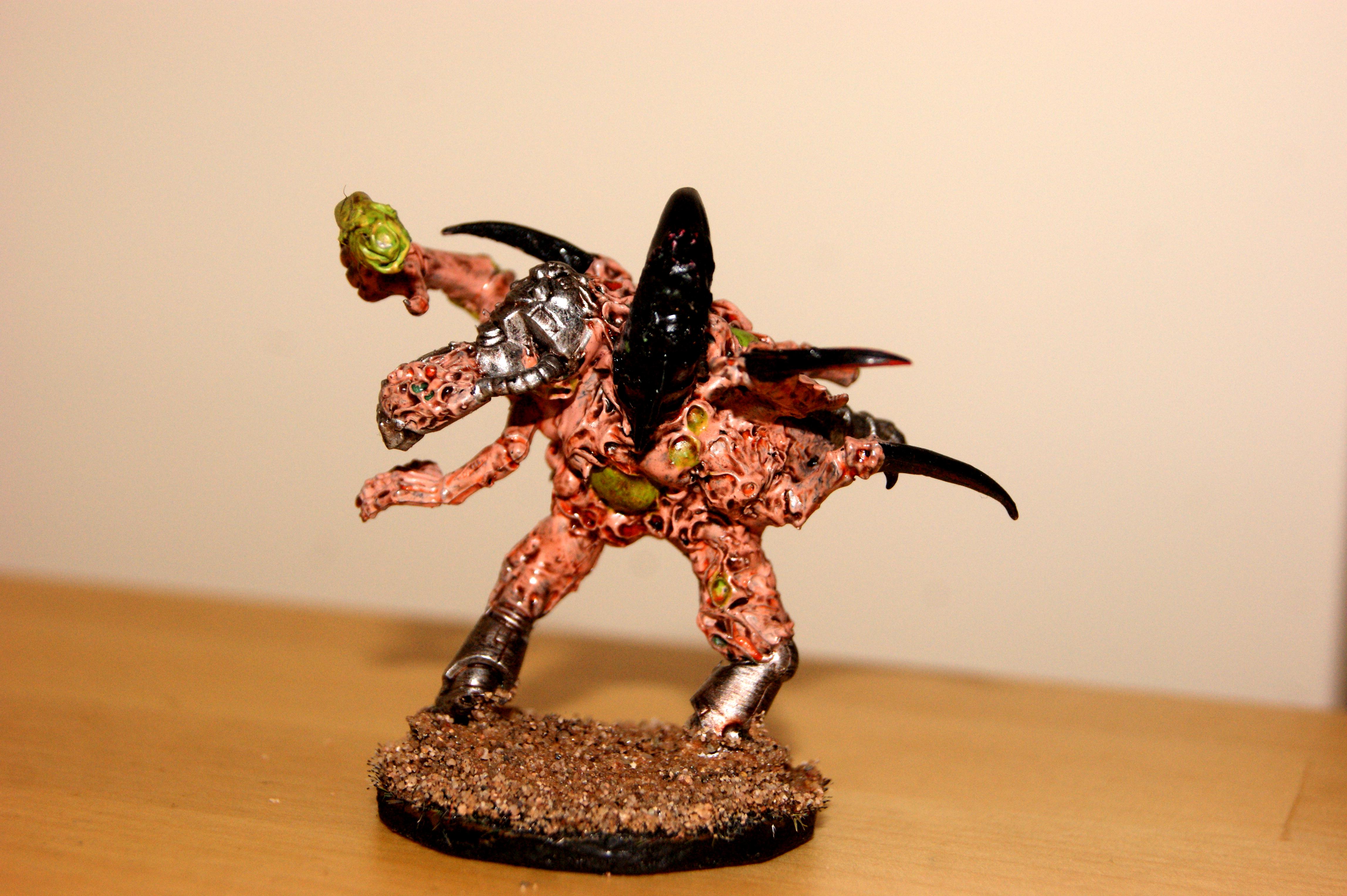 Chaos, Chaos Spawn, Conversion, Nurgle, Scratch Build, Sculpted, Zombie