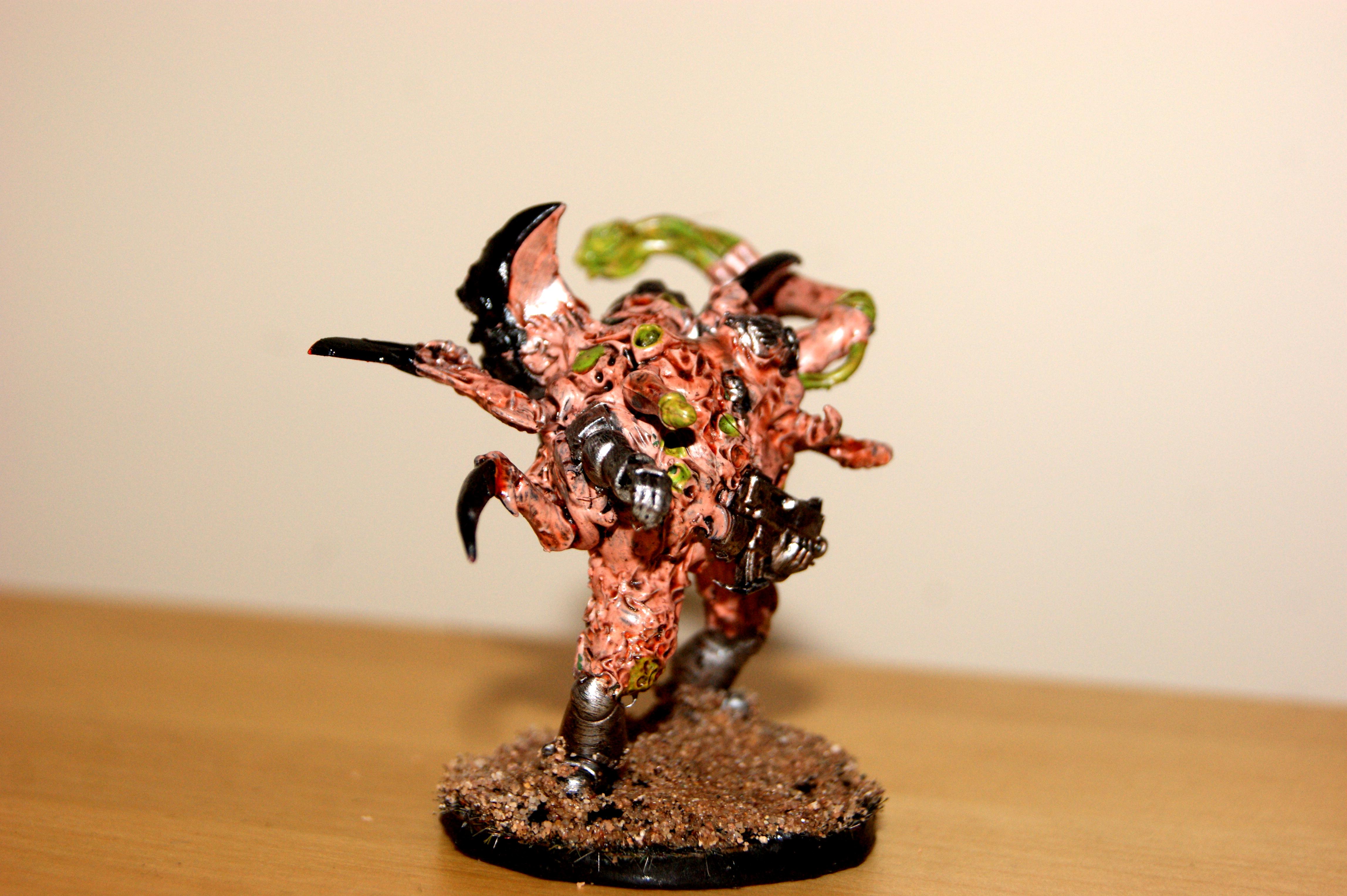 Chaos, Chaos Spawn, Conversion, Nurgle, Scratch Build, Sculpted, Zombie