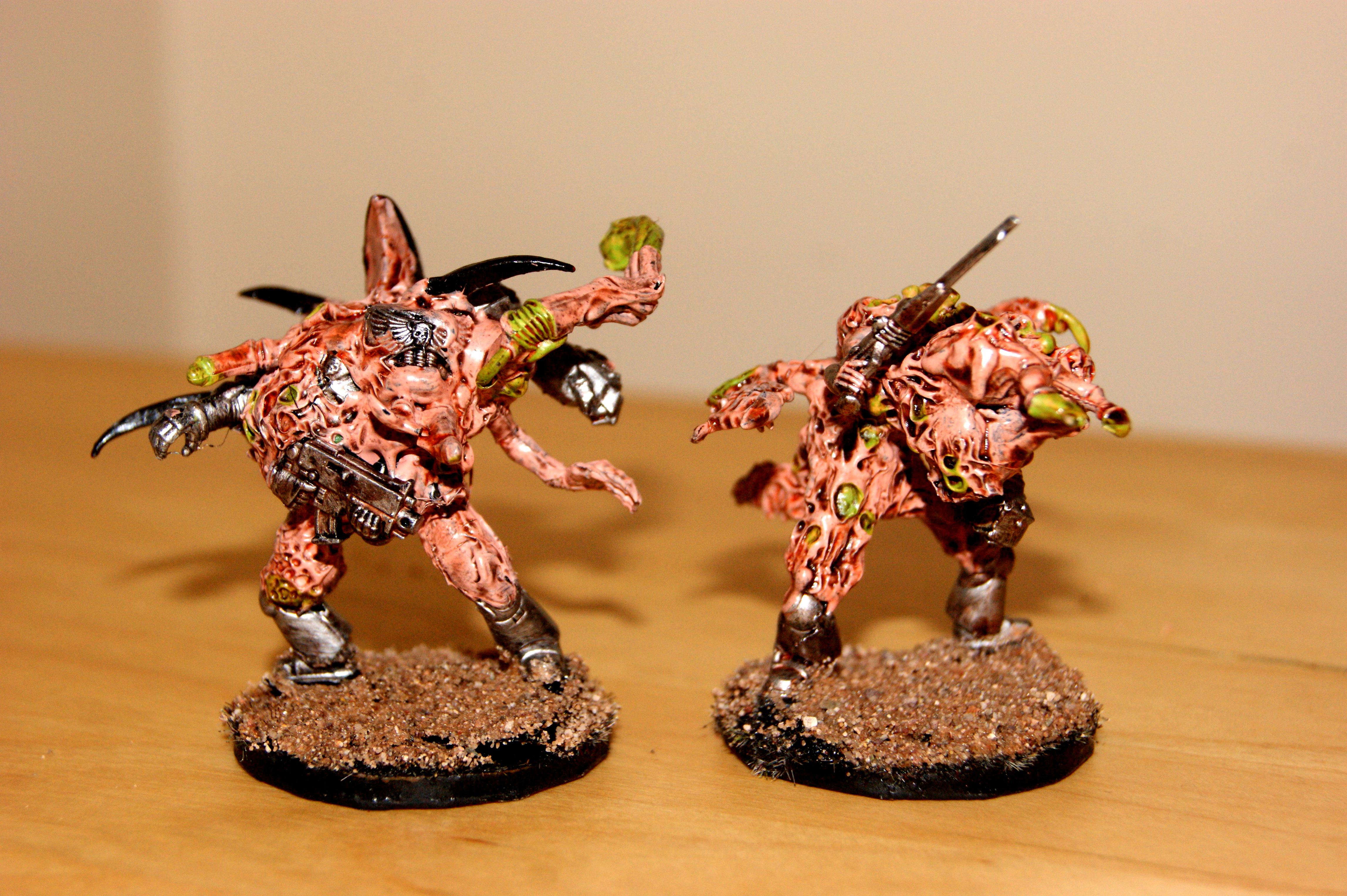 Chaos, Chaos Spawn, Conversion, Nurgle, Scratch Build, Sculpted, Zombie