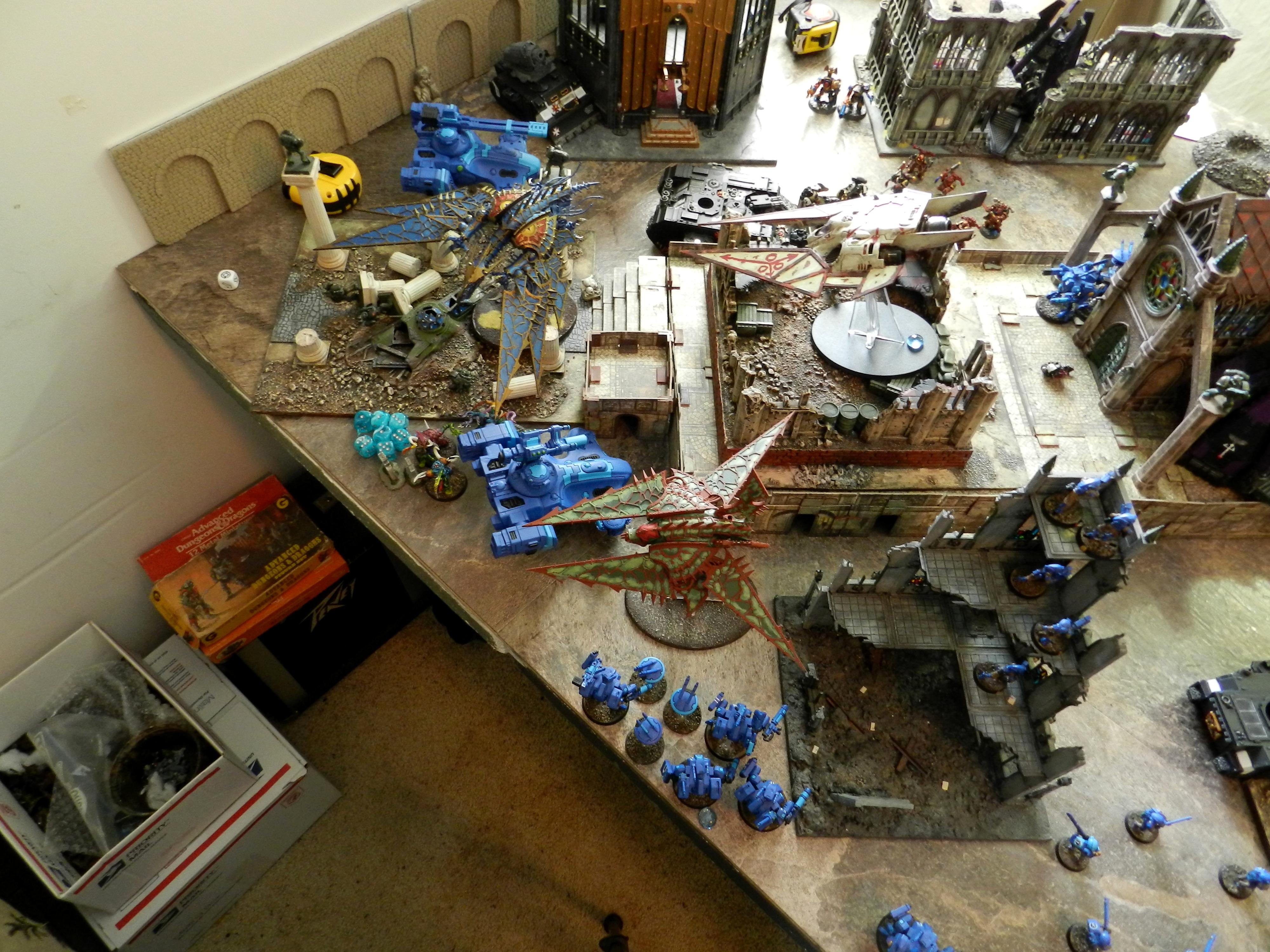 Firebase Tau under assault