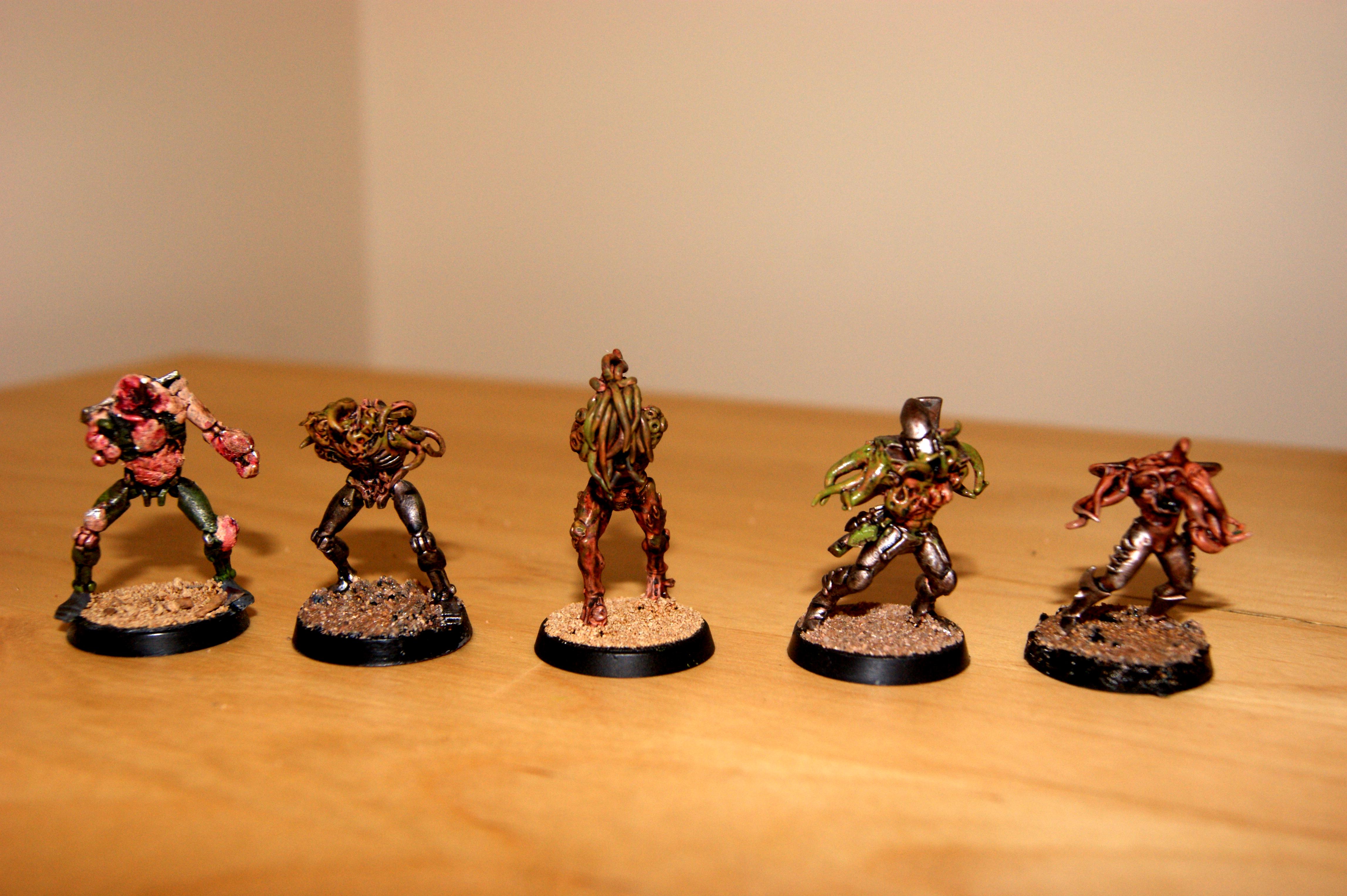 Chaos, Plague Zombies, Scratch Build, Sculpted, Warhammer 40,000, Warhammer Fantasy