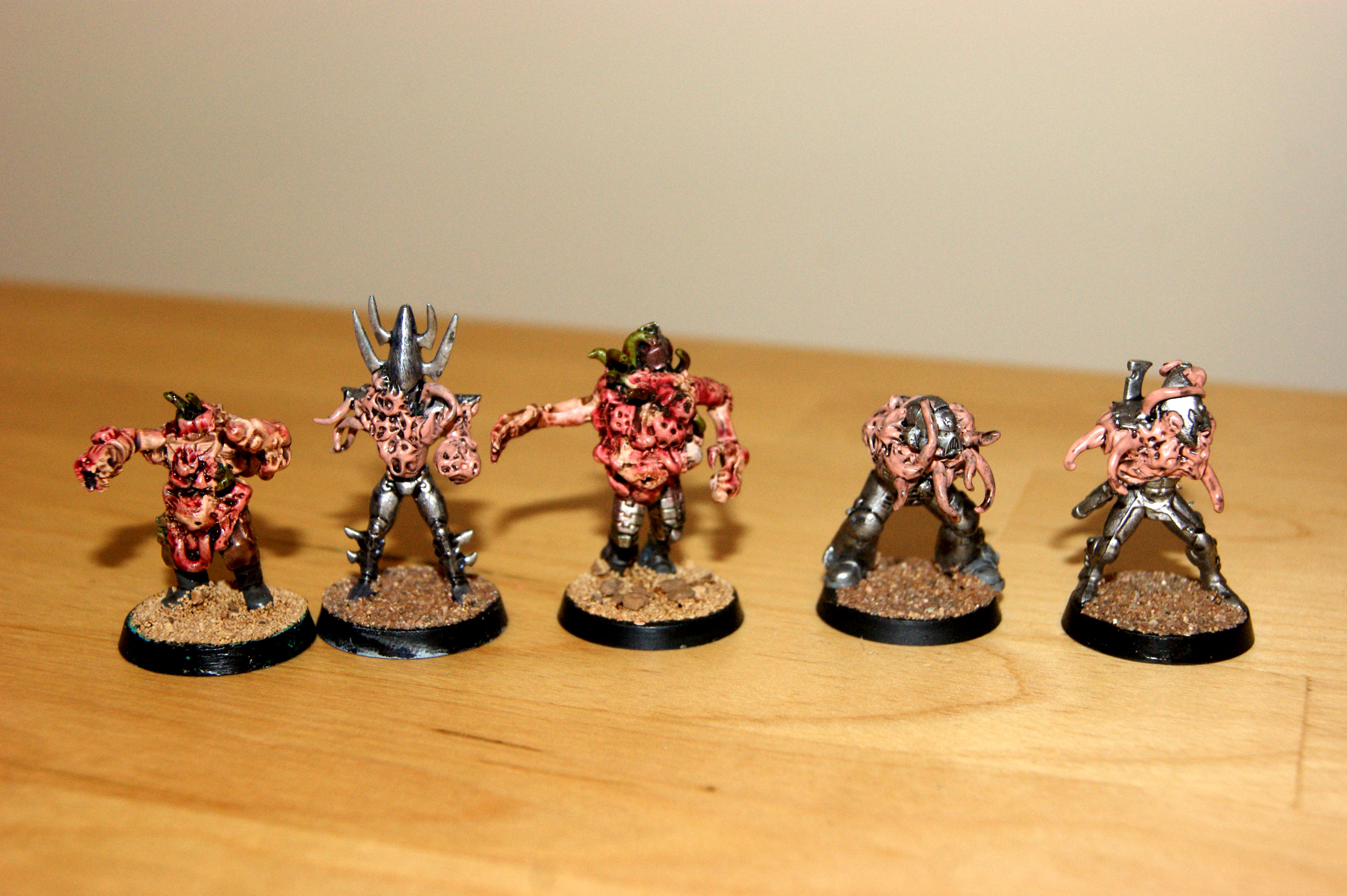 Chaos, Plague Zombies, Scratch Build, Sculpted, Warhammer 40,000, Warhammer Fantasy