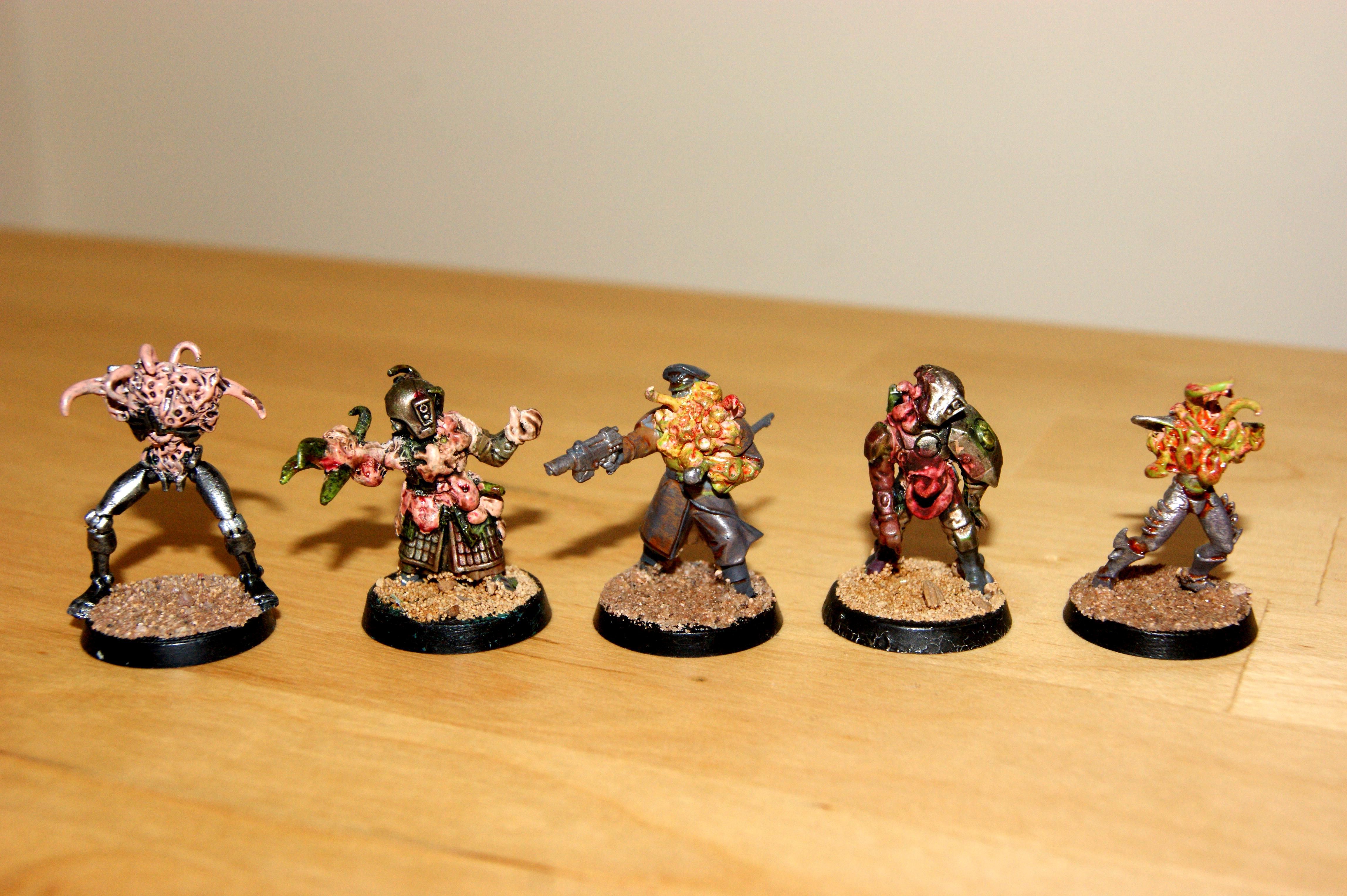 Chaos, Plague Zombies, Scratch Build, Sculpted, Warhammer 40,000, Warhammer Fantasy