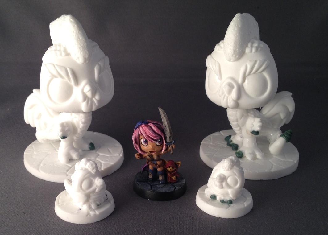 Unpainted Cockatrice