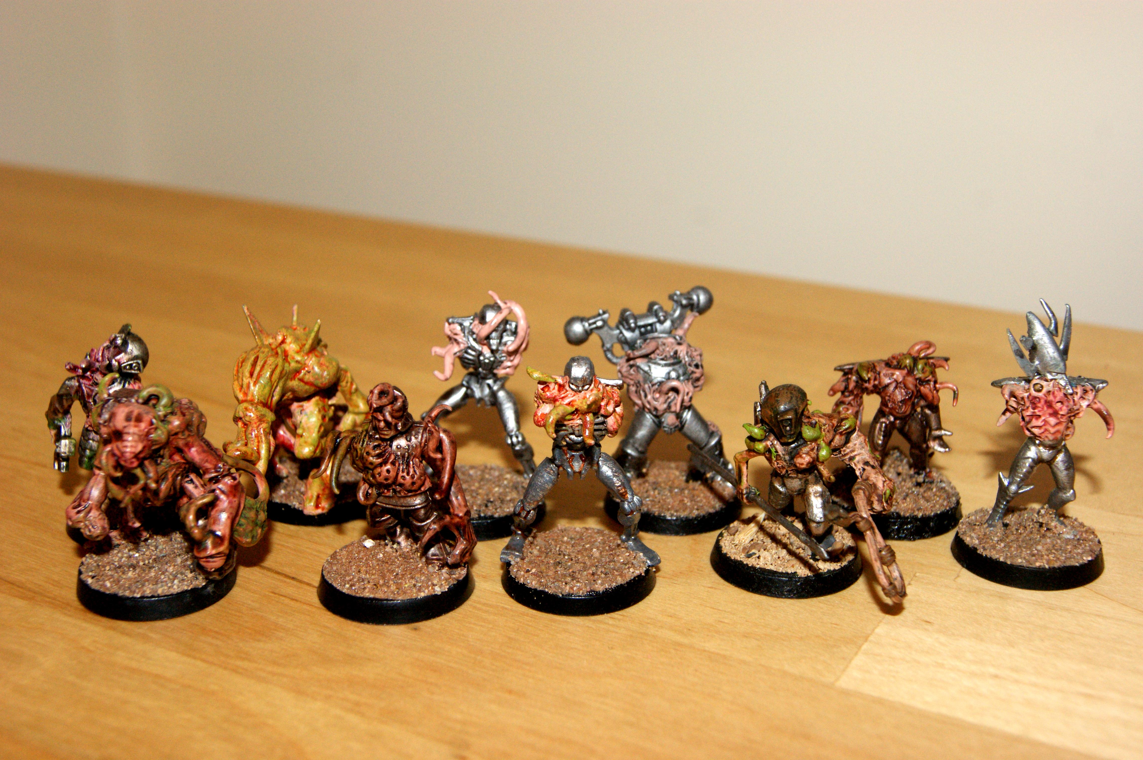 Chaos, Plague Zombies, Scratch Build, Sculpted, Warhammer 40,000, Warhammer Fantasy