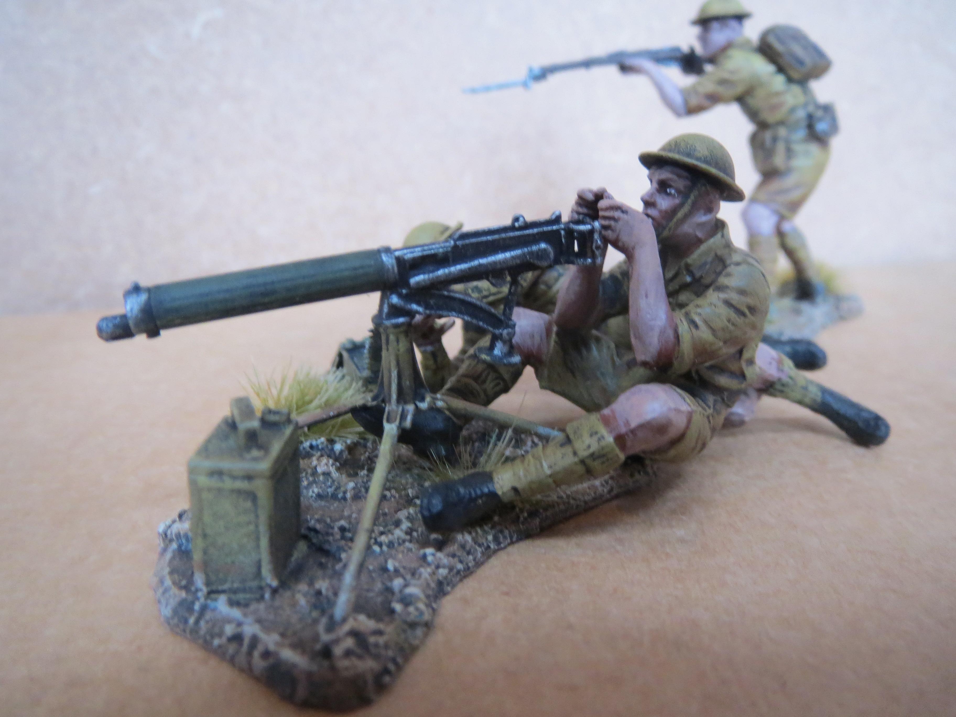 1/35, British, Machine Gun, World War 2