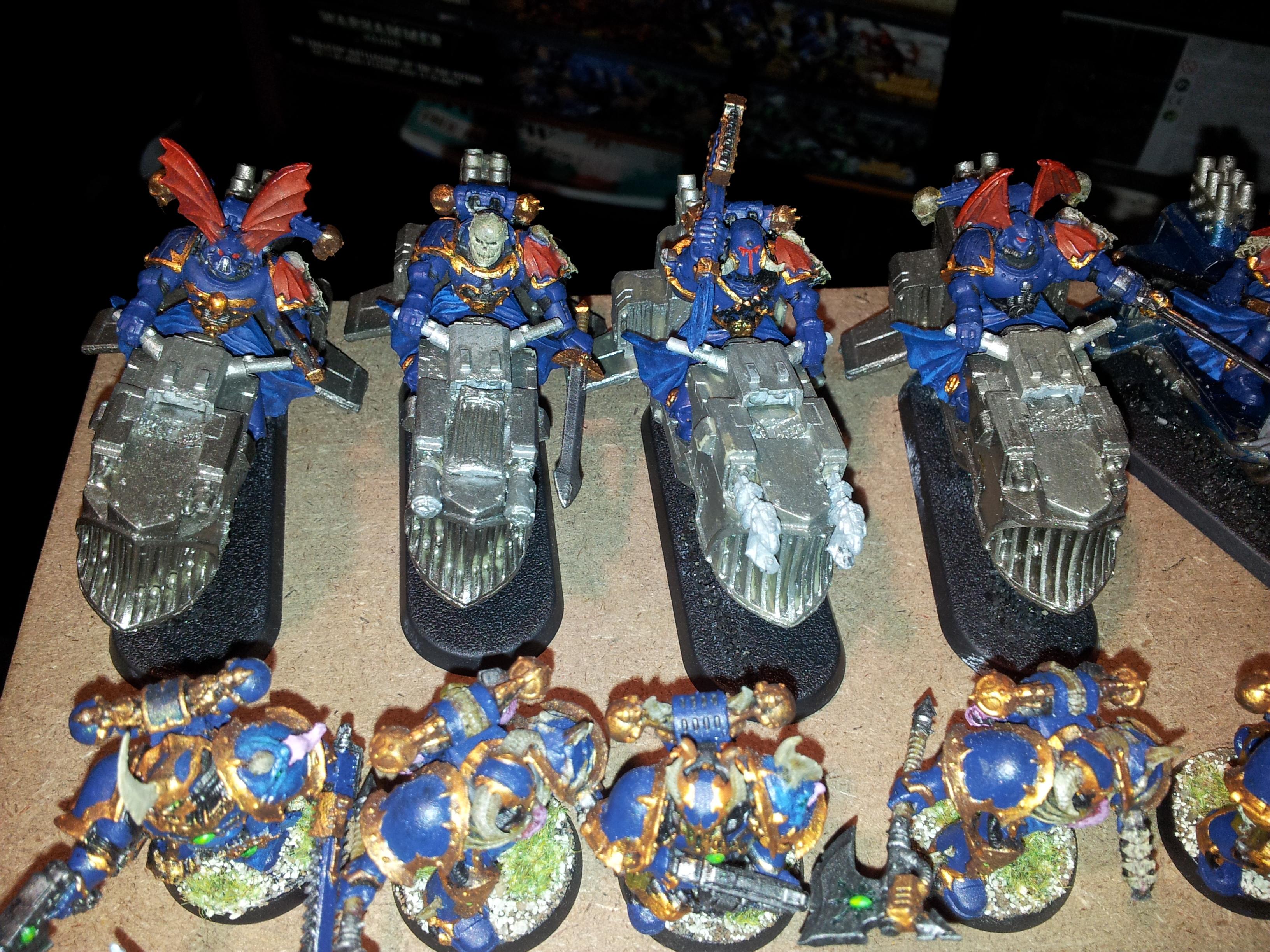 Bike, Chaos Space Marines, Jet Bikes, Night Lords
