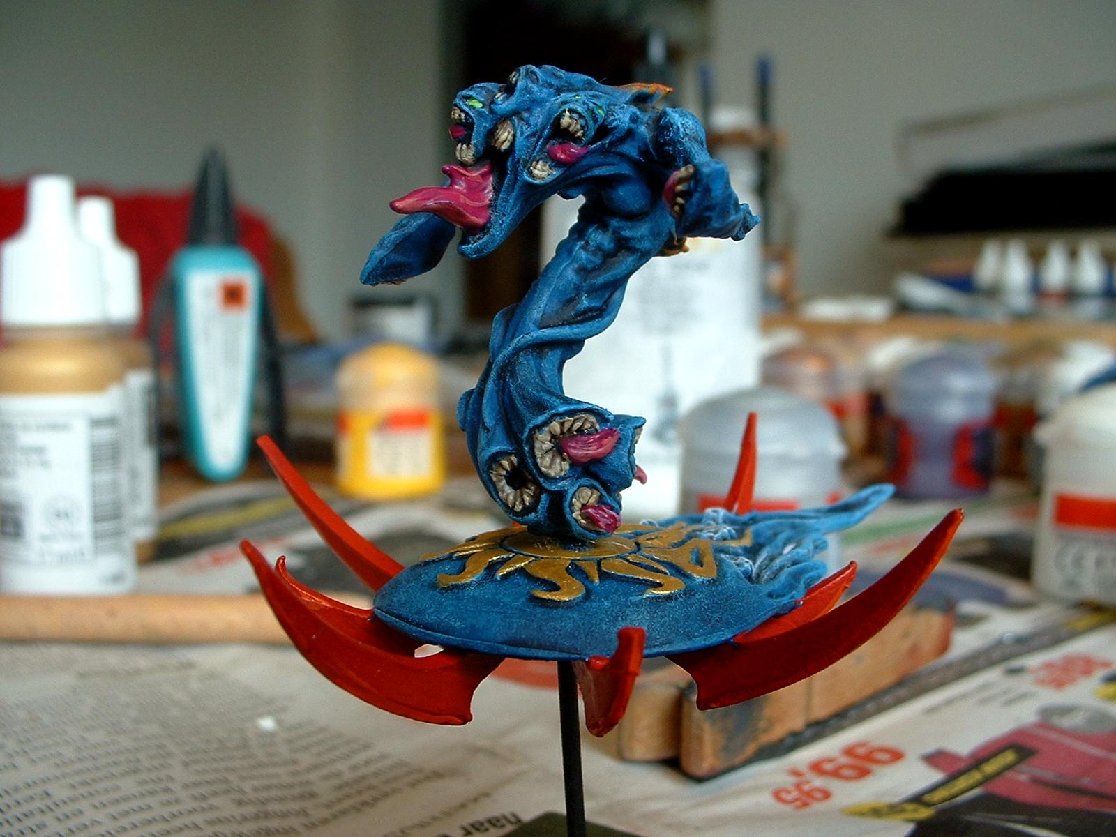 Chaos, Daemons, Disc, Herald, Tzeentch, Work In Progress