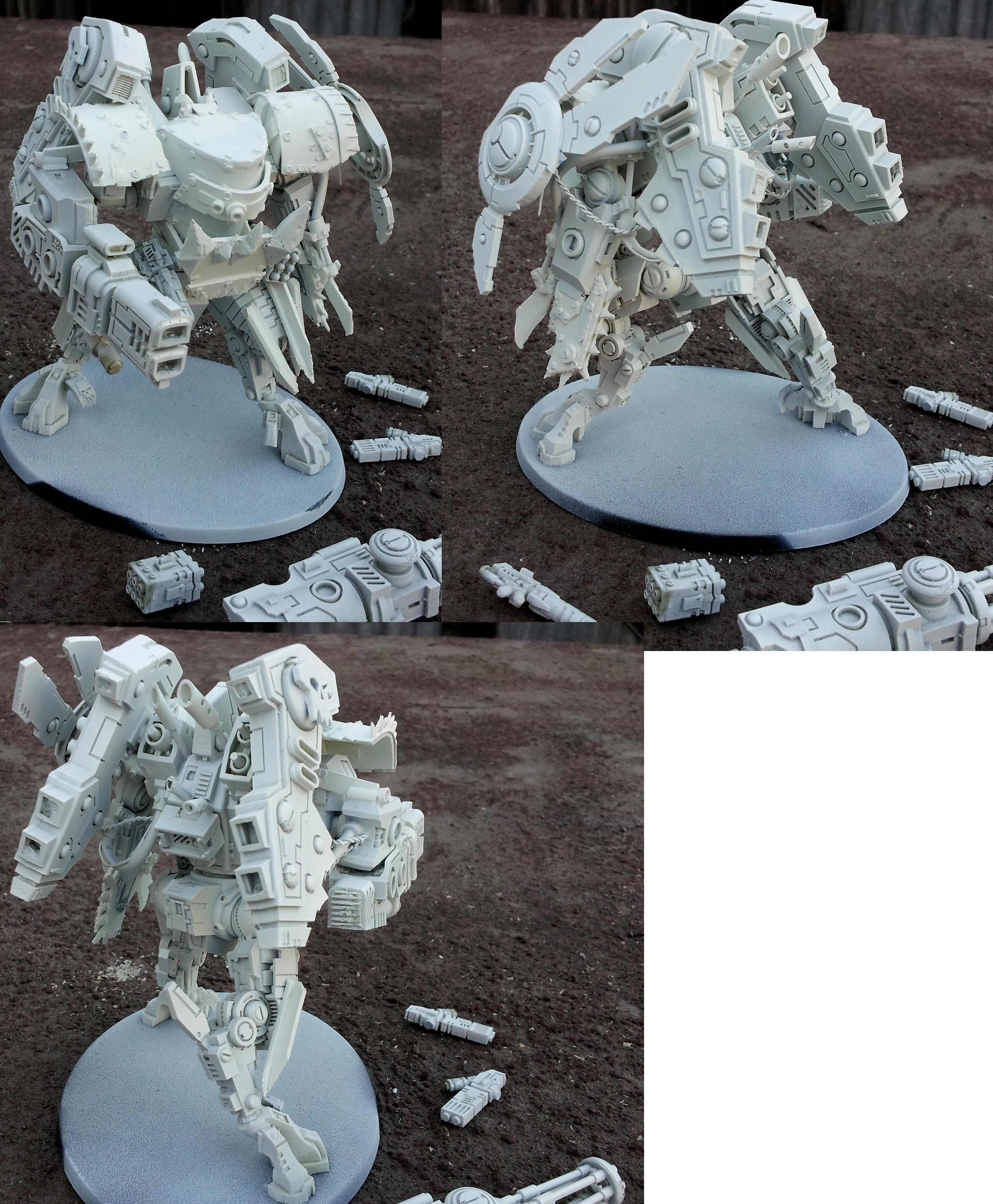 Conversion, Dreadnought, Mega, Megadread, Orks, Riptide, Tay, Warhammer 40,000
