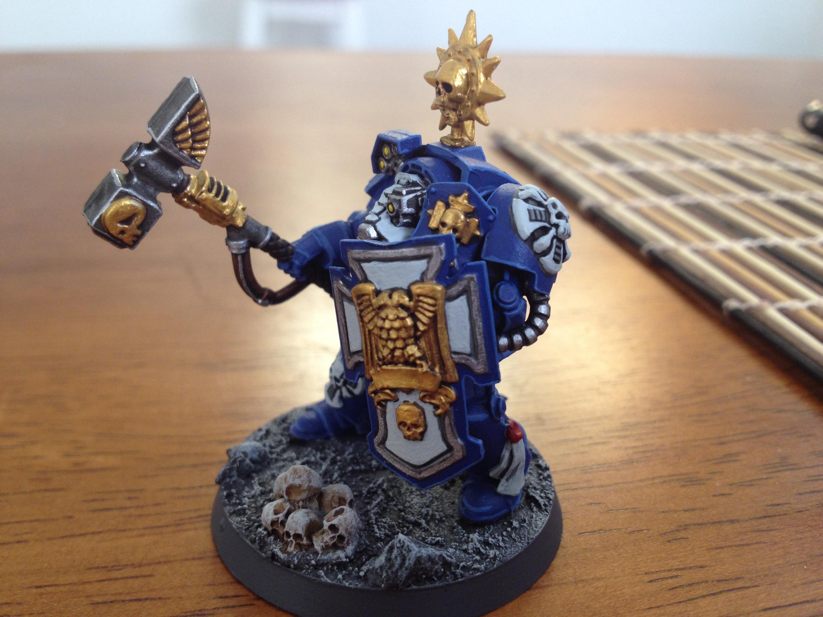 Assault, Terminator Armor, Thunder Hammer, Ultramarines
