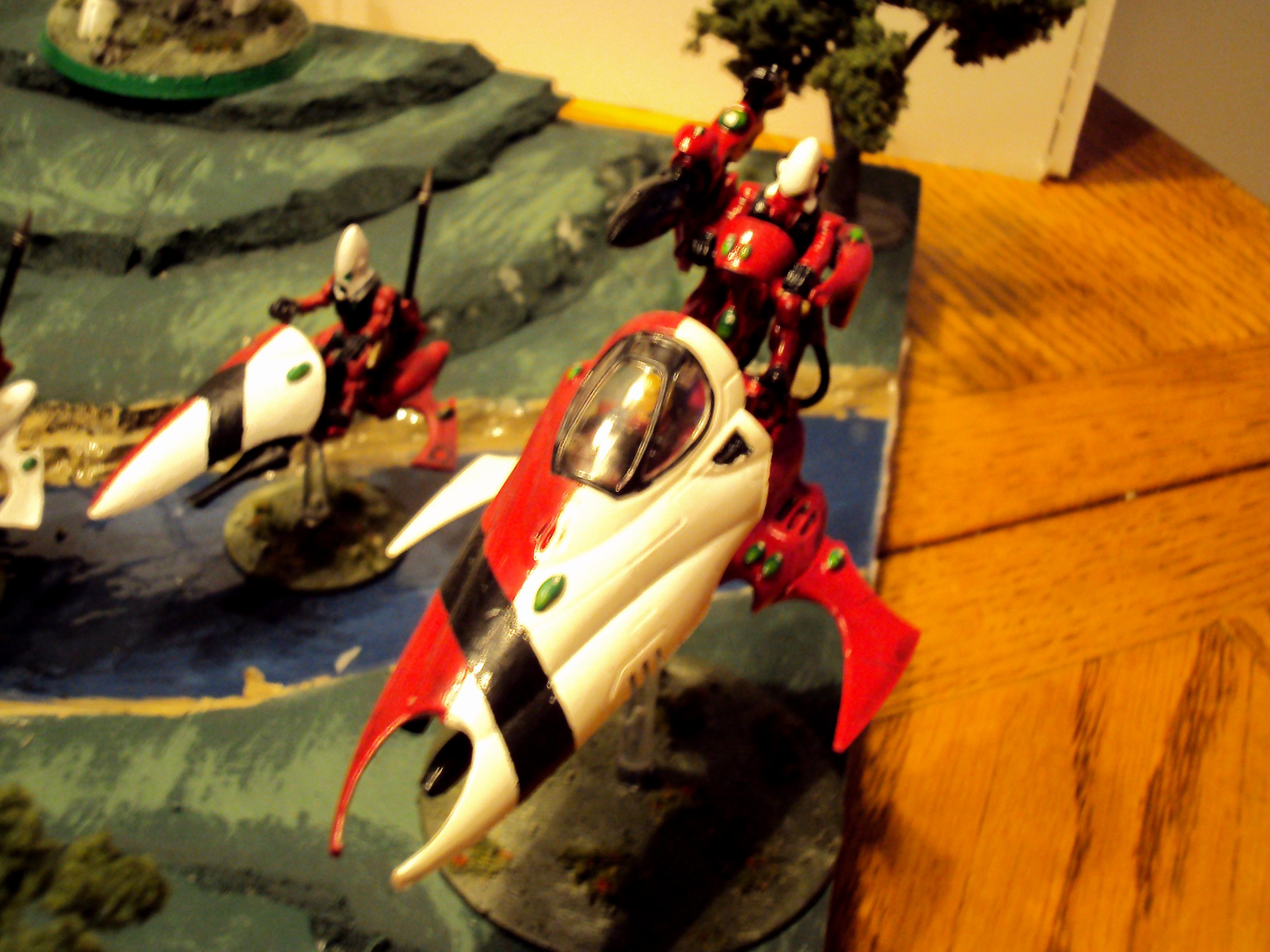 1000 Points, Army, Eldar, Elday, Saim-hann, Terrain