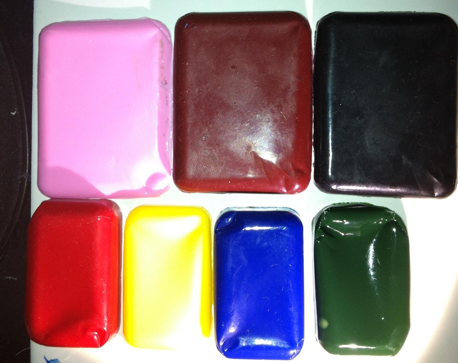 Paint Keeper color samples
