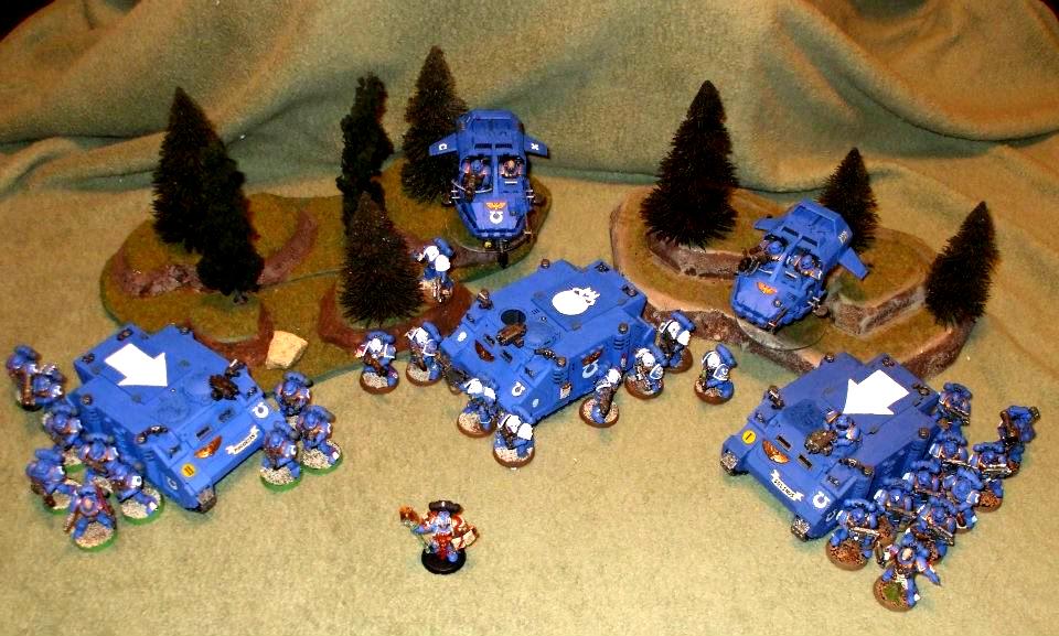 Imperial, Space Marines, Ultramarines, Warhammer 40,000