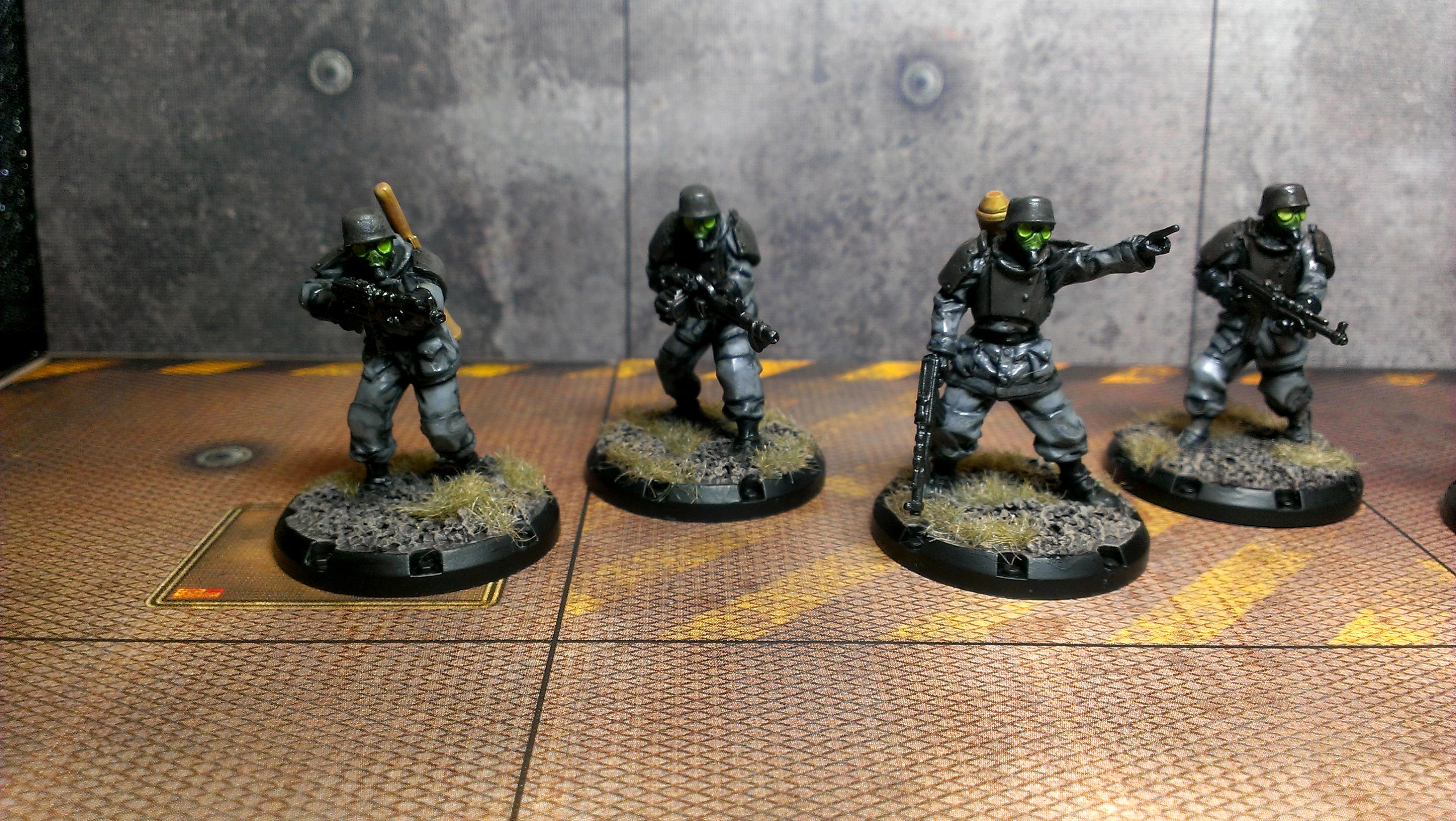 Dust Tactics Axis Recon Grenadiers