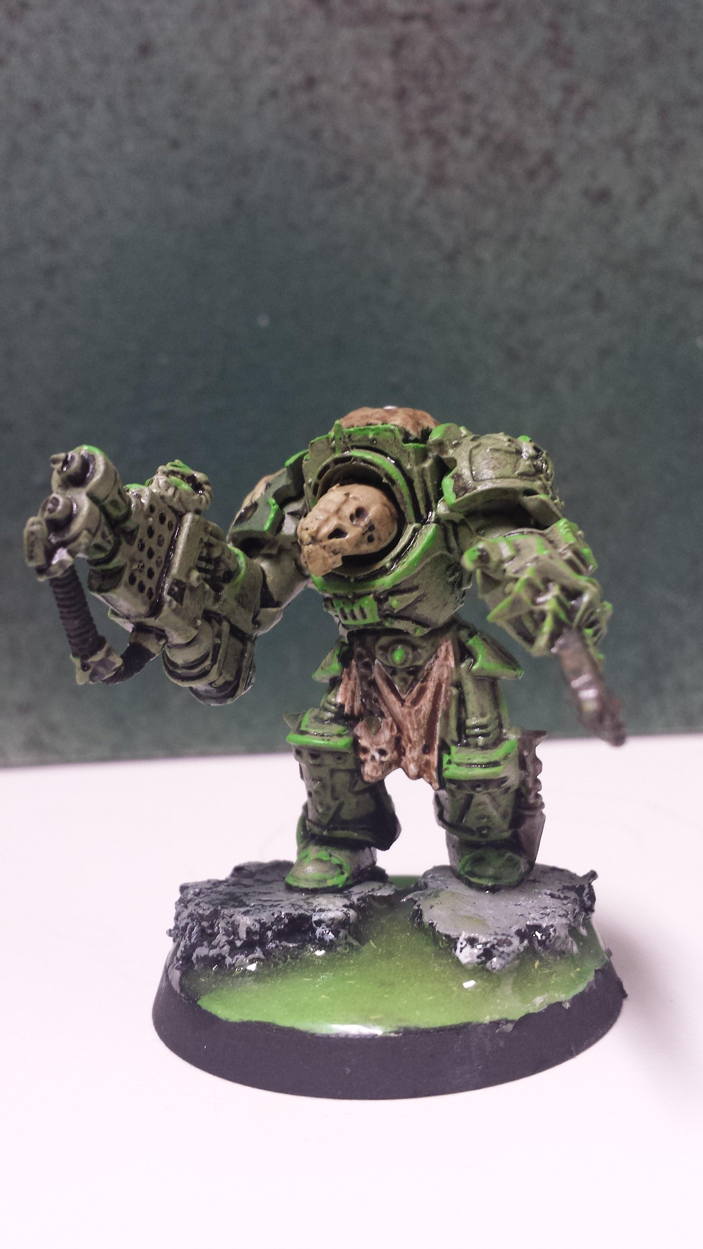 Chaos, Chaos Space Marines, Goo, Nurgle, Plauge, Rot, Termi, Terminator Armor, Warhammer 40,000, Zombie