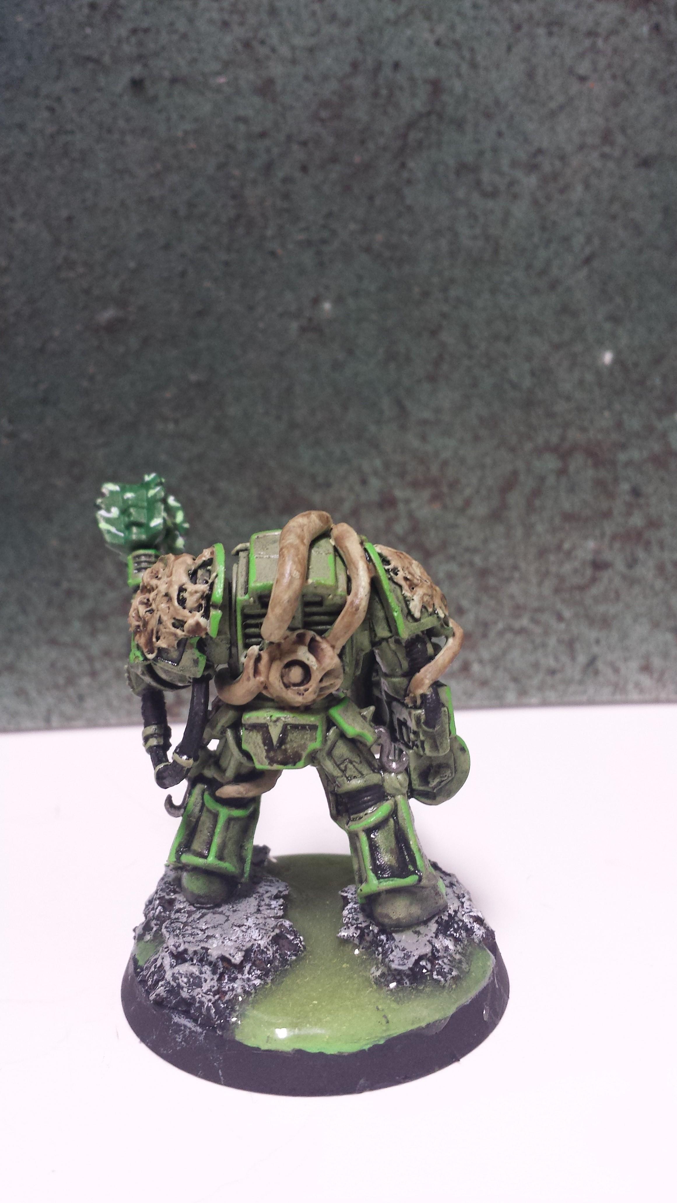 Chaos, Chaos Space Marines, Goo, Nurgle, Plauge, Rot, Termi, Terminator Armor, Warhammer 40,000, Zombie