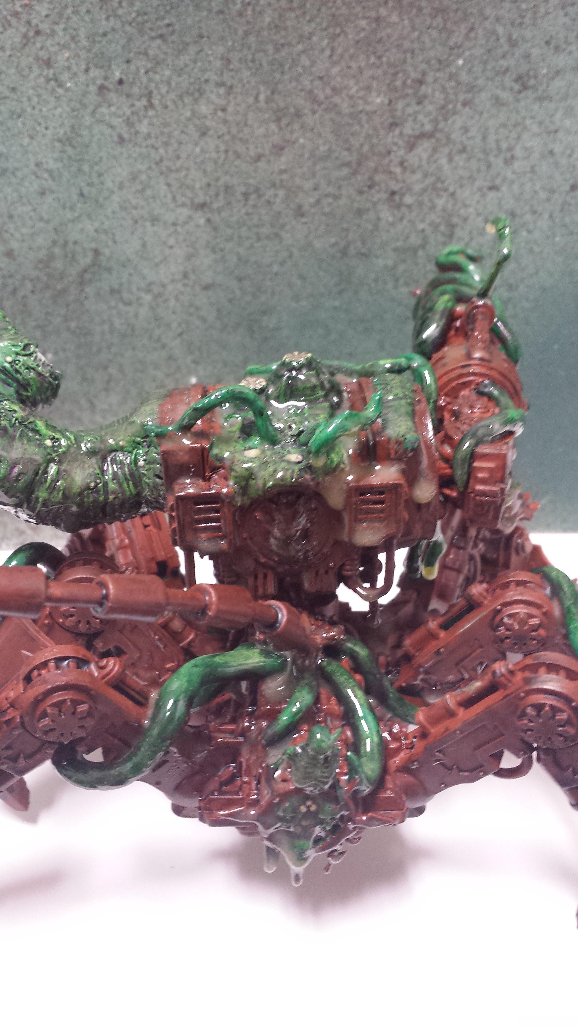 Chaos, Chaos Space Marines, Defiler, Goo, Nurgle, Plauge, Rot, Rust, Warhammer 40,000, Zombie