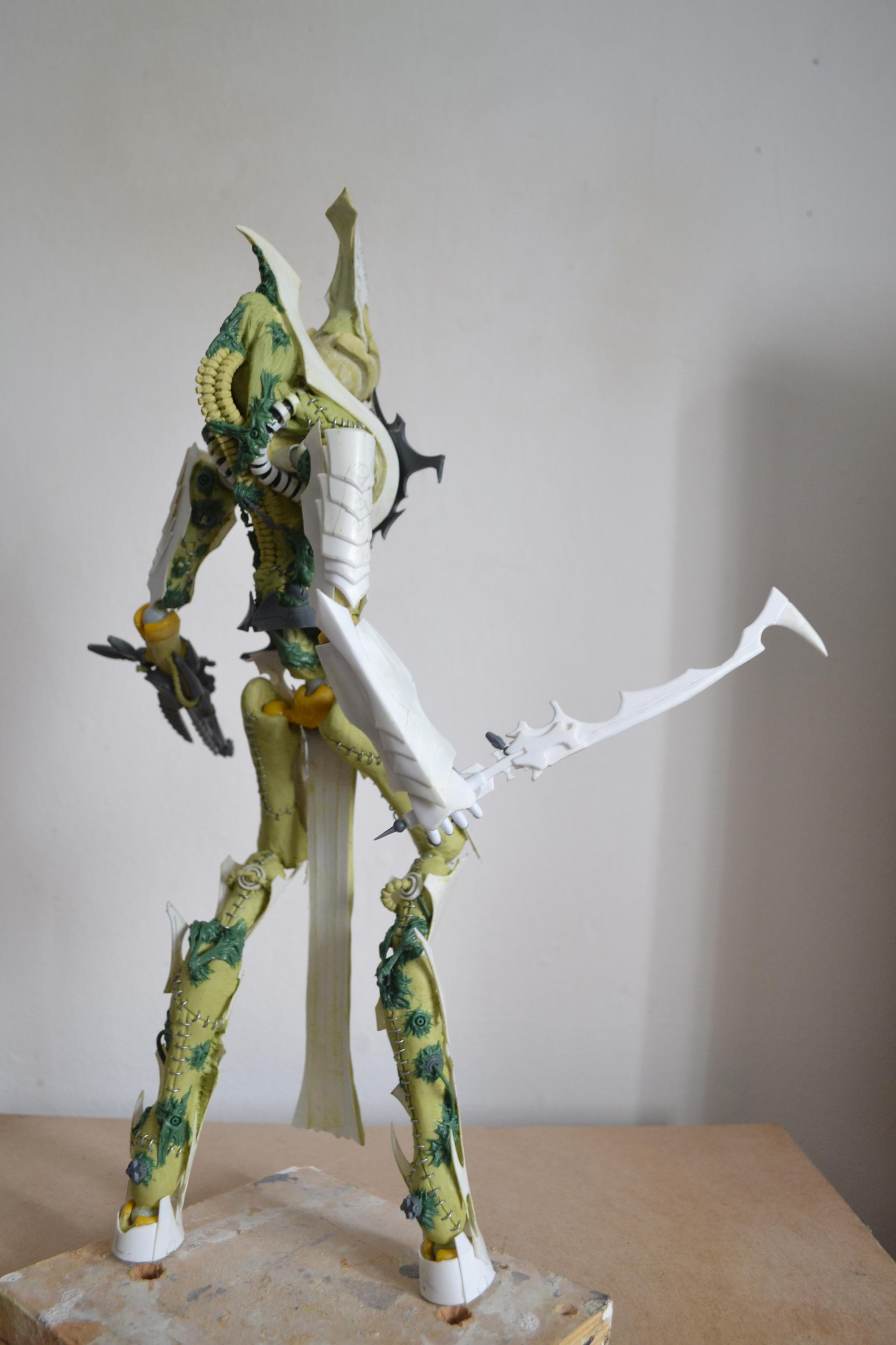 Conversion, Dark Eldar, Hand Made, Scratch Build, Titan, Warhammer 40,000, Warhammer Fantasy, Wraithknight