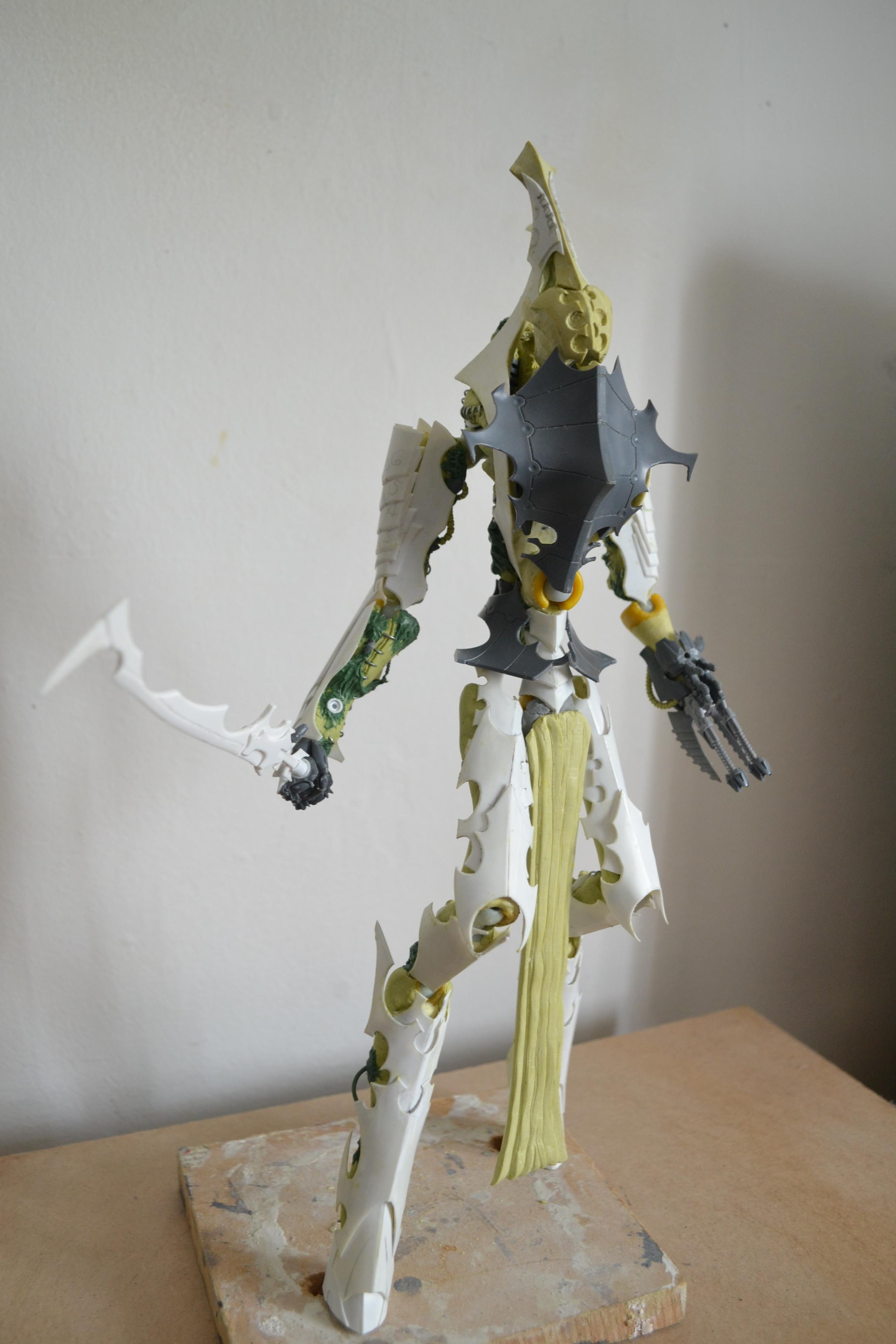Conversion, Dark Eldar, Hand Made, Scratch Build, Titan, Warhammer 40,000, Warhammer Fantasy, Wraithknight