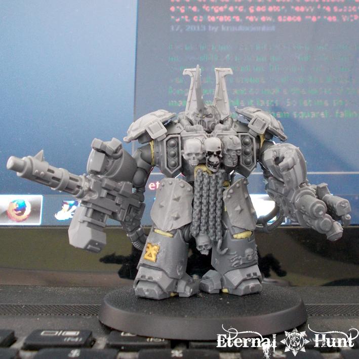 Behemoths, Centurions, Chaos, Chaos Space Marines, Conversion, Counts As, Khorne, Obliterators, Warhammer 40,000, Work In Progress, World Eaters