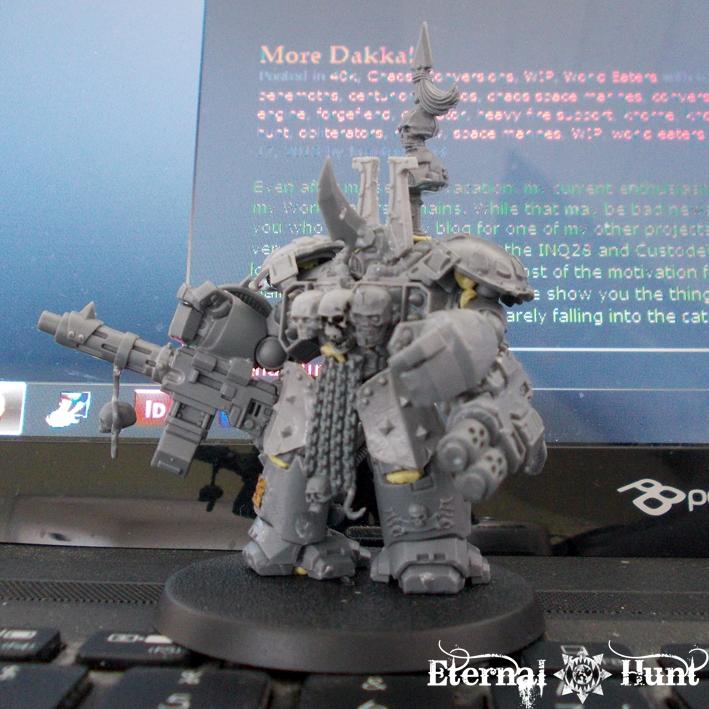 Behemoths, Centurions, Chaos, Chaos Space Marines, Conversion, Counts As, Khorne, Obliterators, Warhammer 40,000, Work In Progress, World Eaters