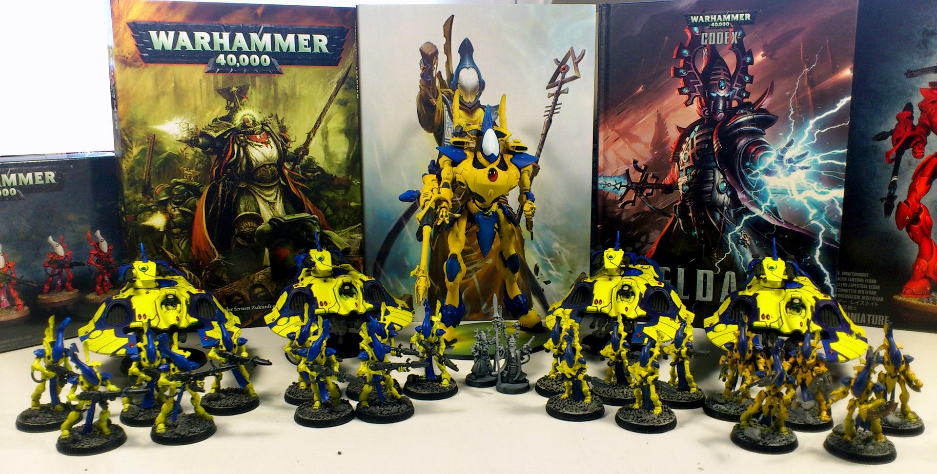 Iyanden, Wraithblade, Wraithguard, Wraithknight