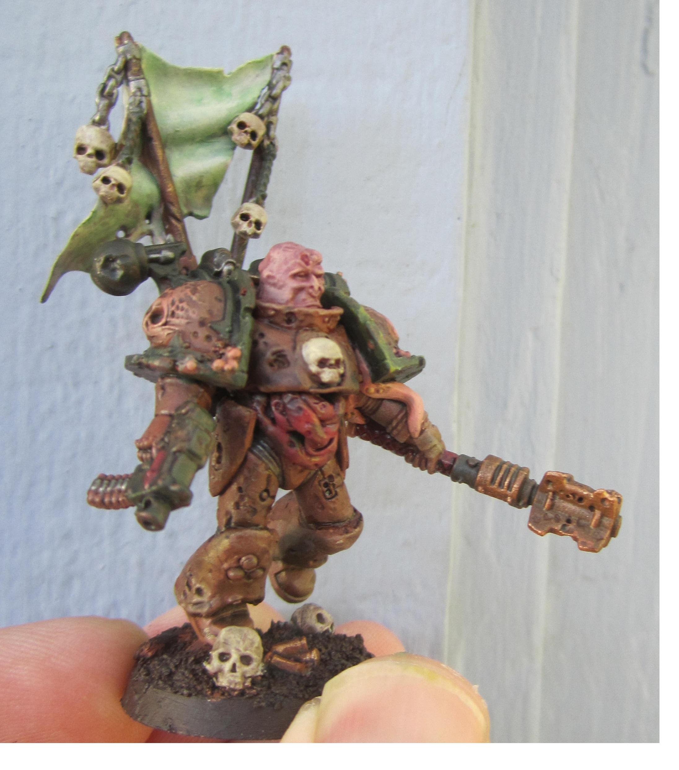 Chaos Space Marines, Nurgle, Work In Progress