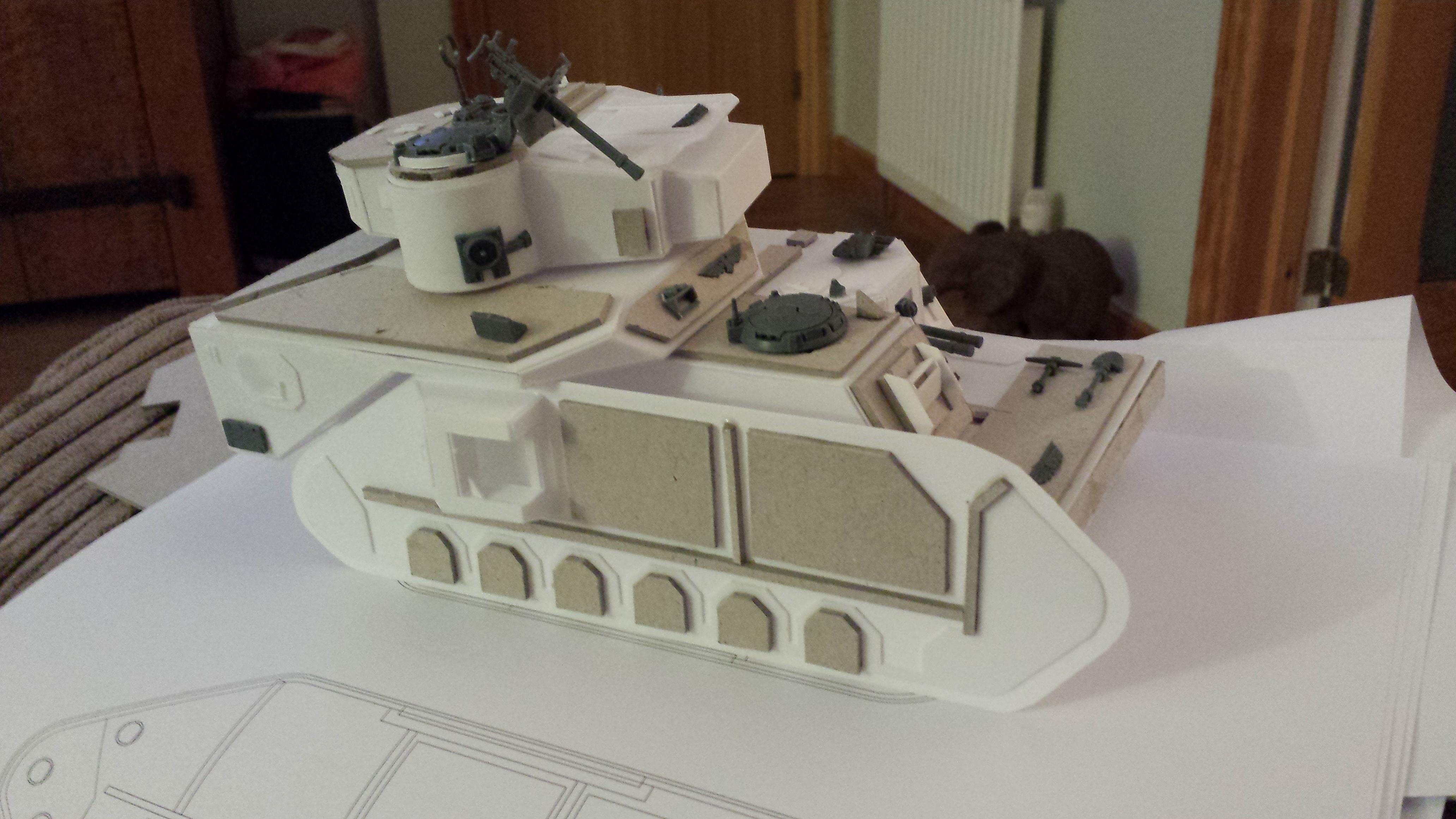 Imperial Guard, Macharius, Scratch Build, Super-heavy