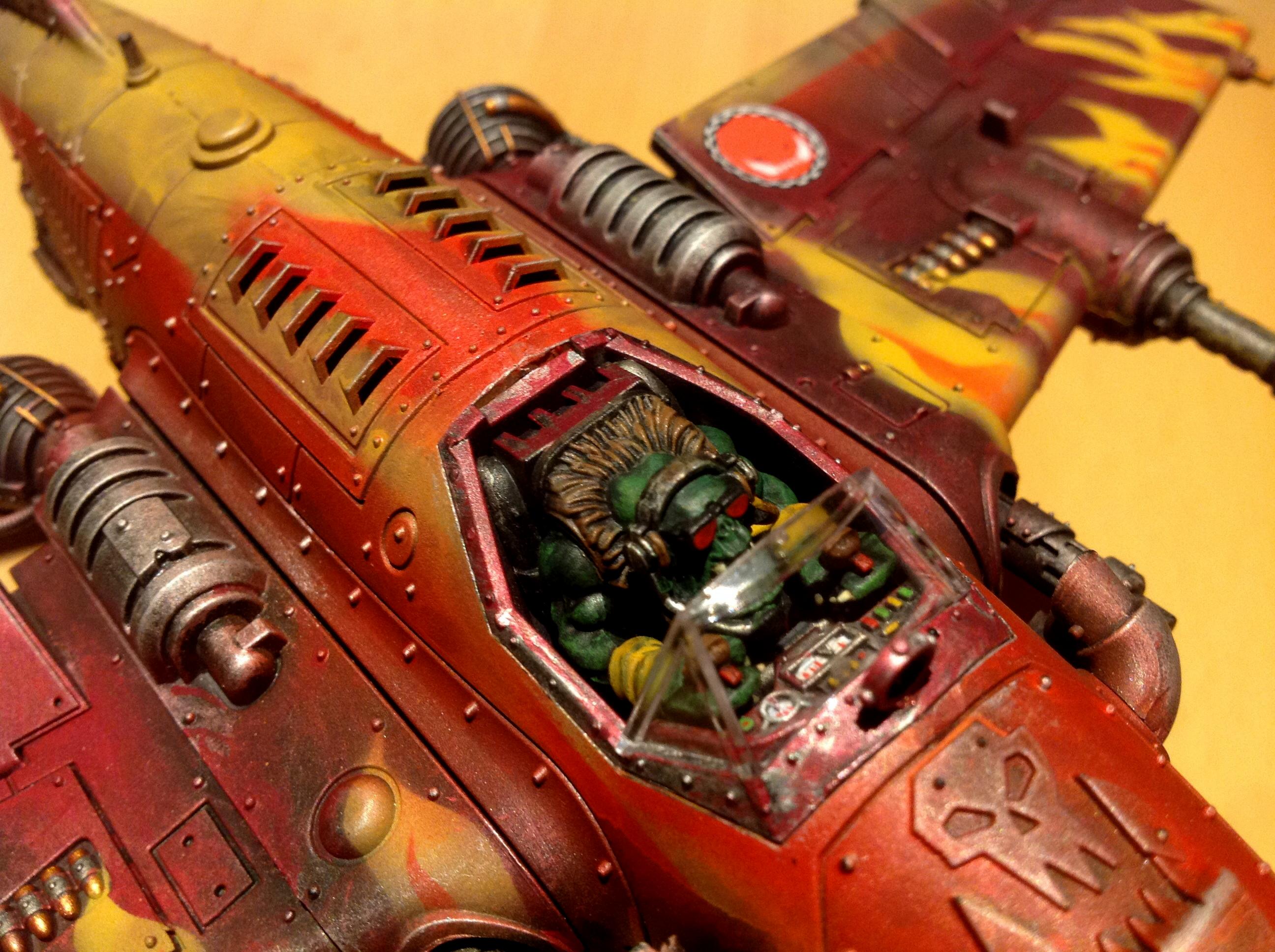 Dakka Dakka, Dakkajet, Jet, Orcs, Orks, War40k, Warhammer 40,000