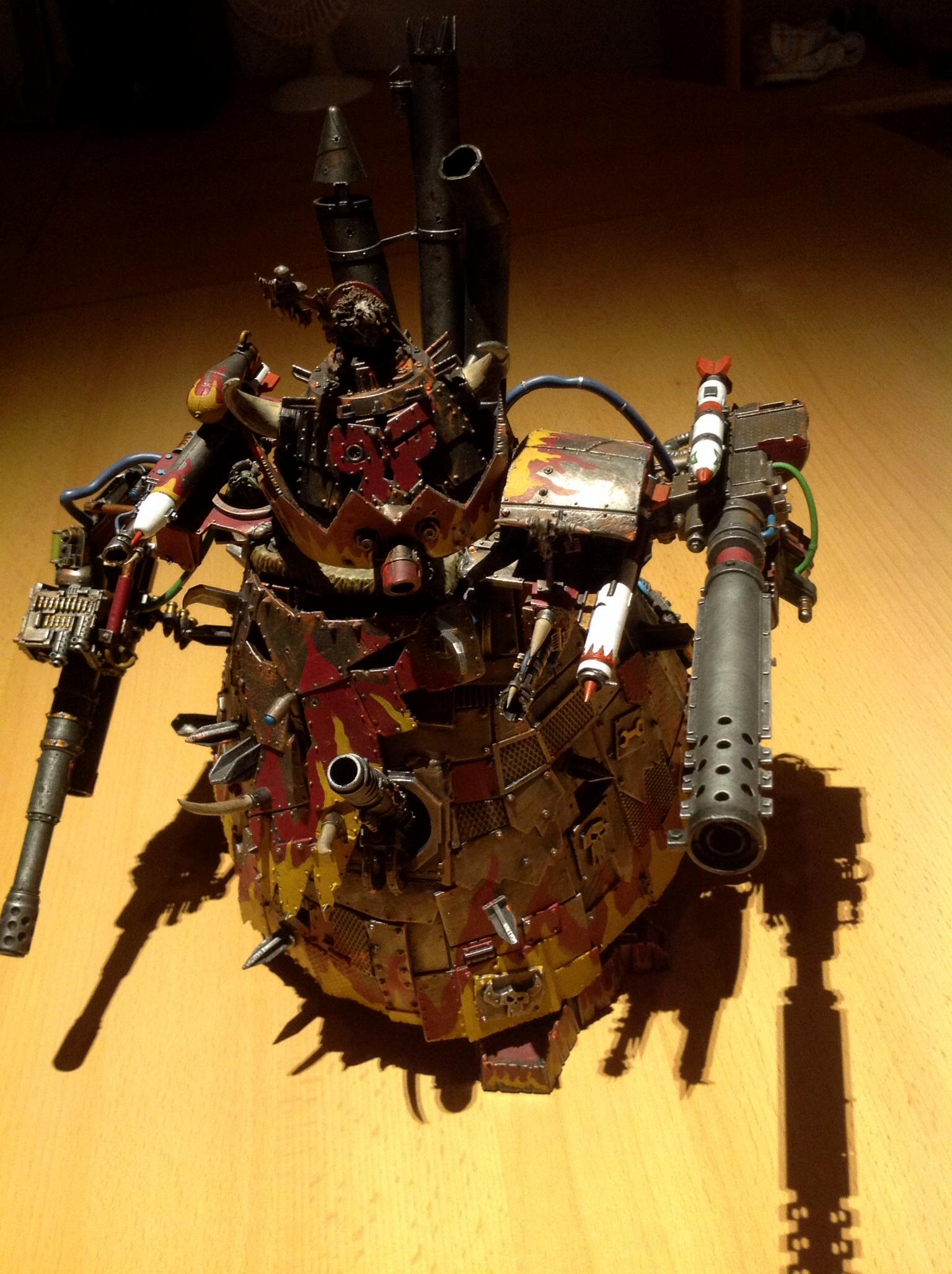 Orcs, Orks, Stompa, Titan, War40k, Warhammer 40,000