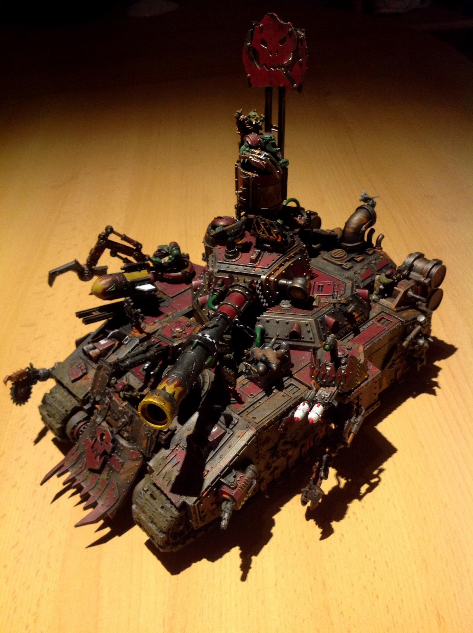 Orcs, Orks, Skullhamma, Skullhamma Tank Ork, Tank, Titan