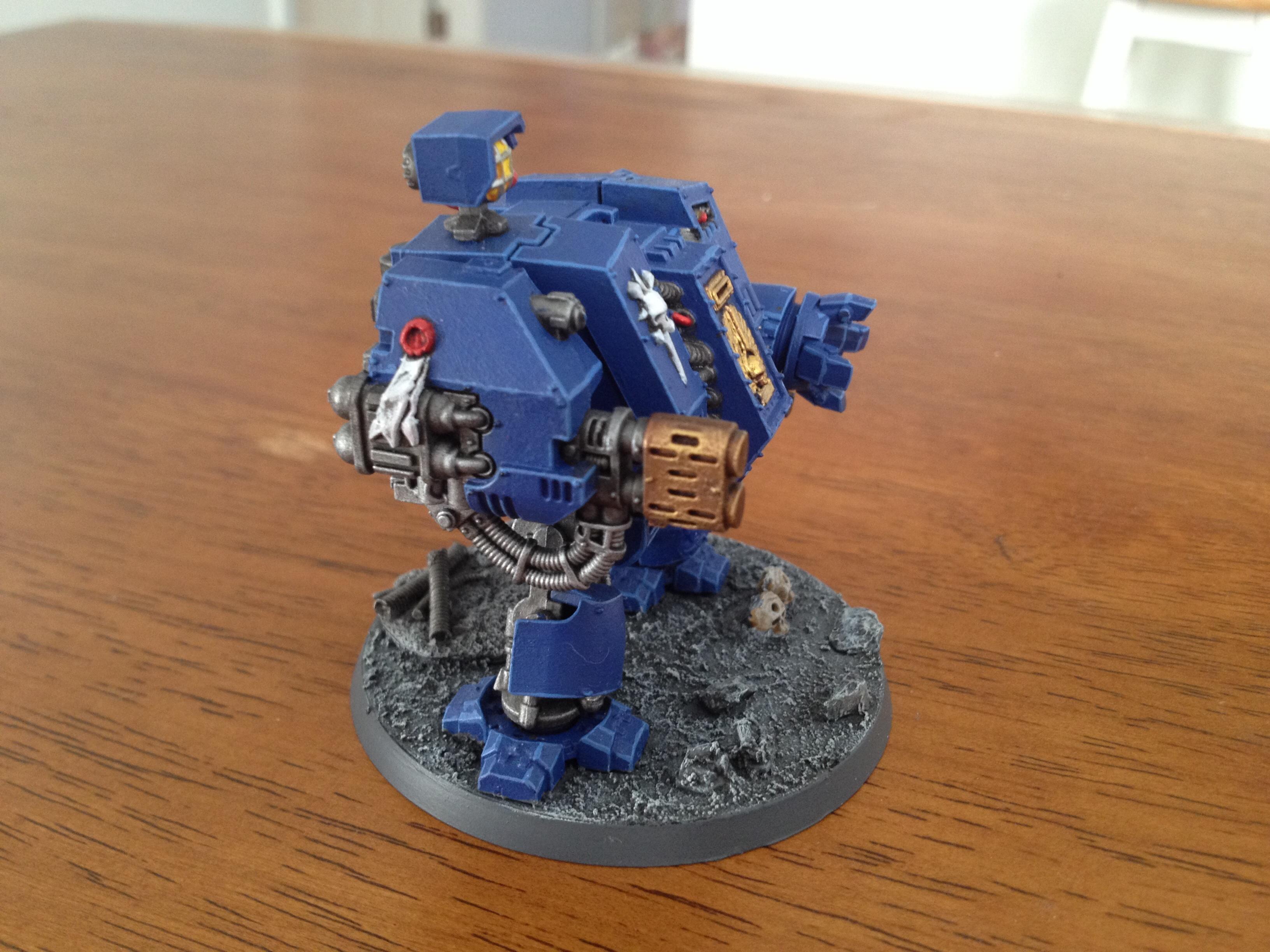 Dreadnought, Space Marines, Ultramarines