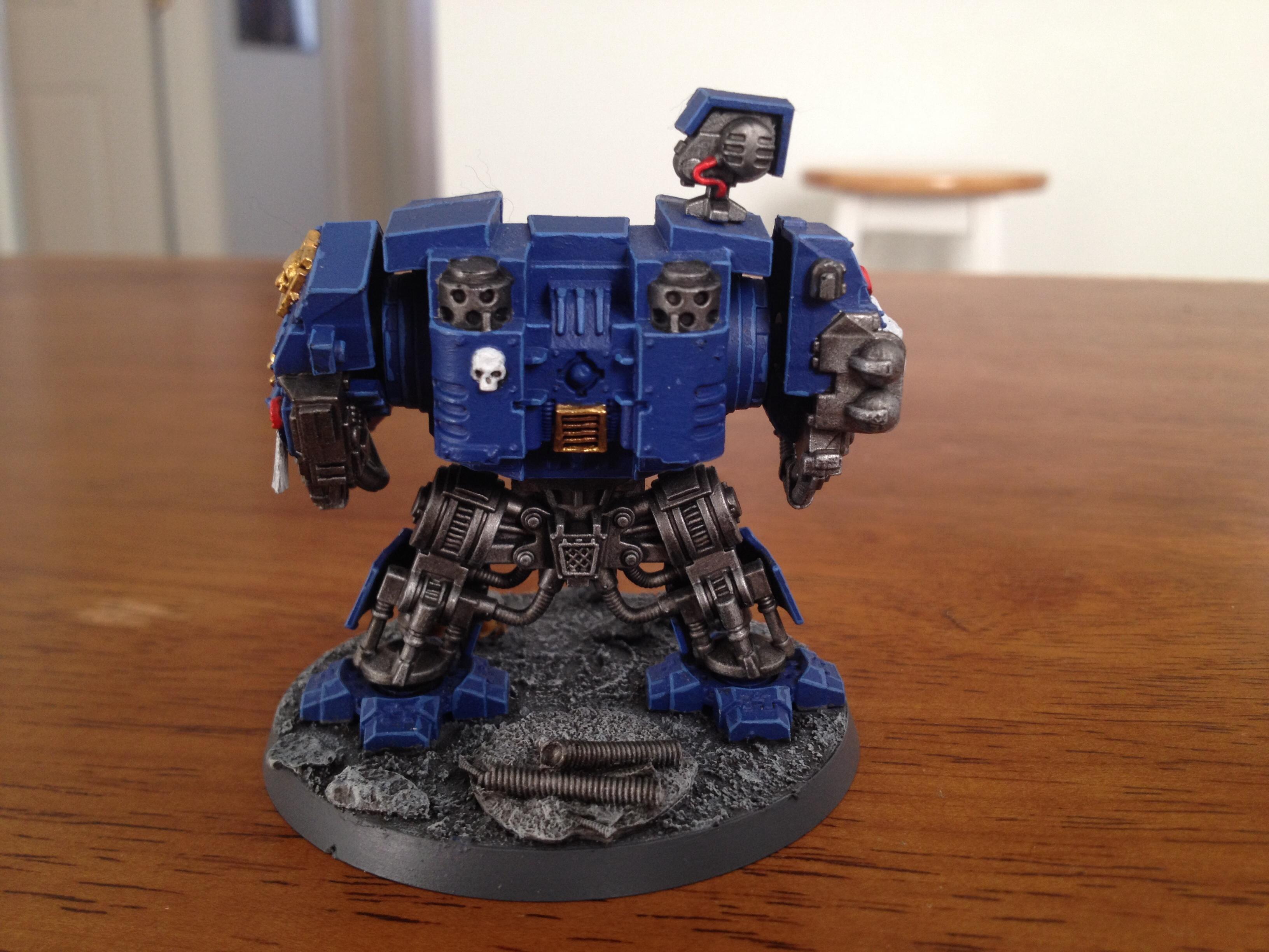 Dreadnought, Space Marines, Ultramarines