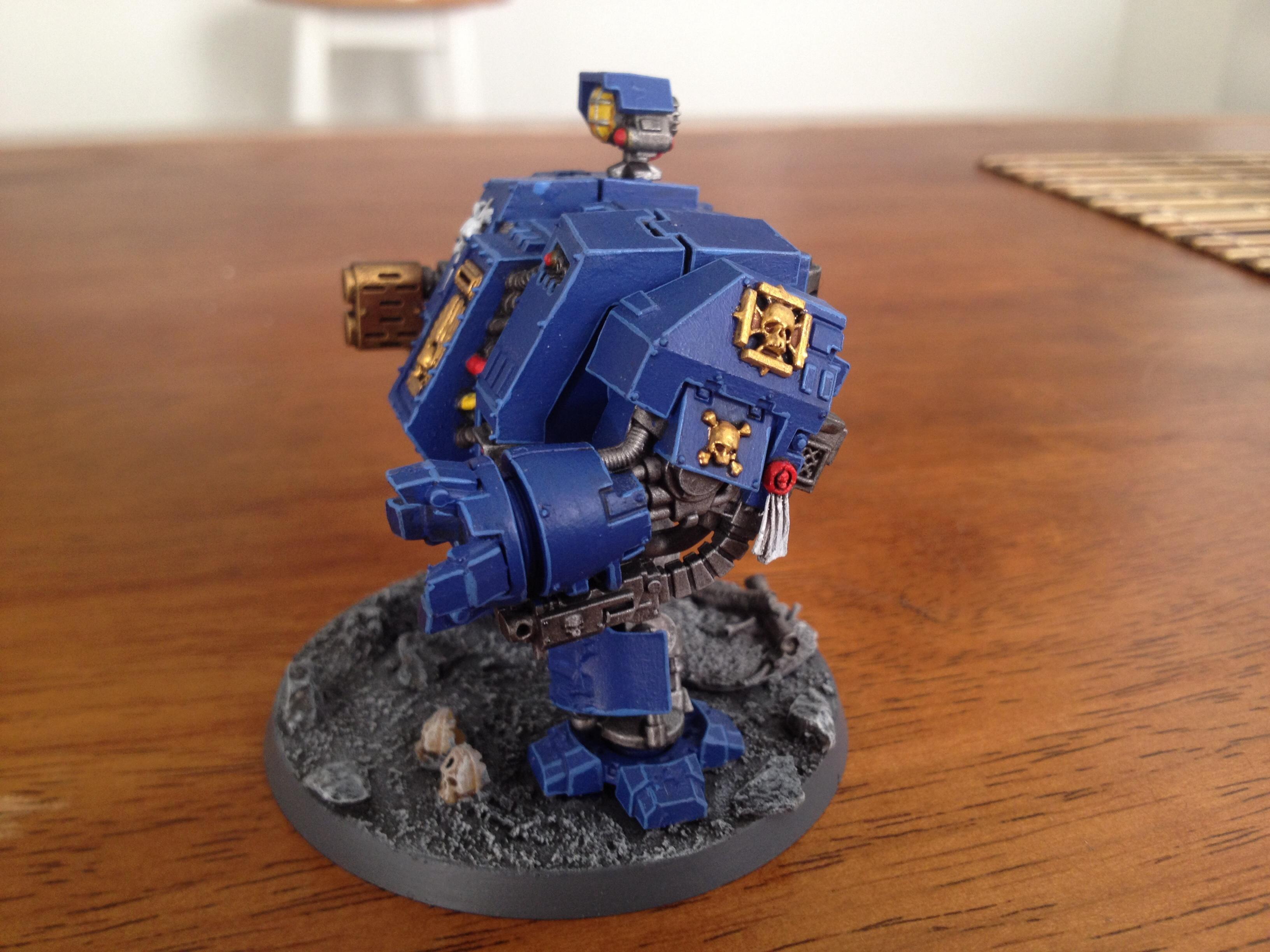 Dreadnought, Space Marines, Ultramarines