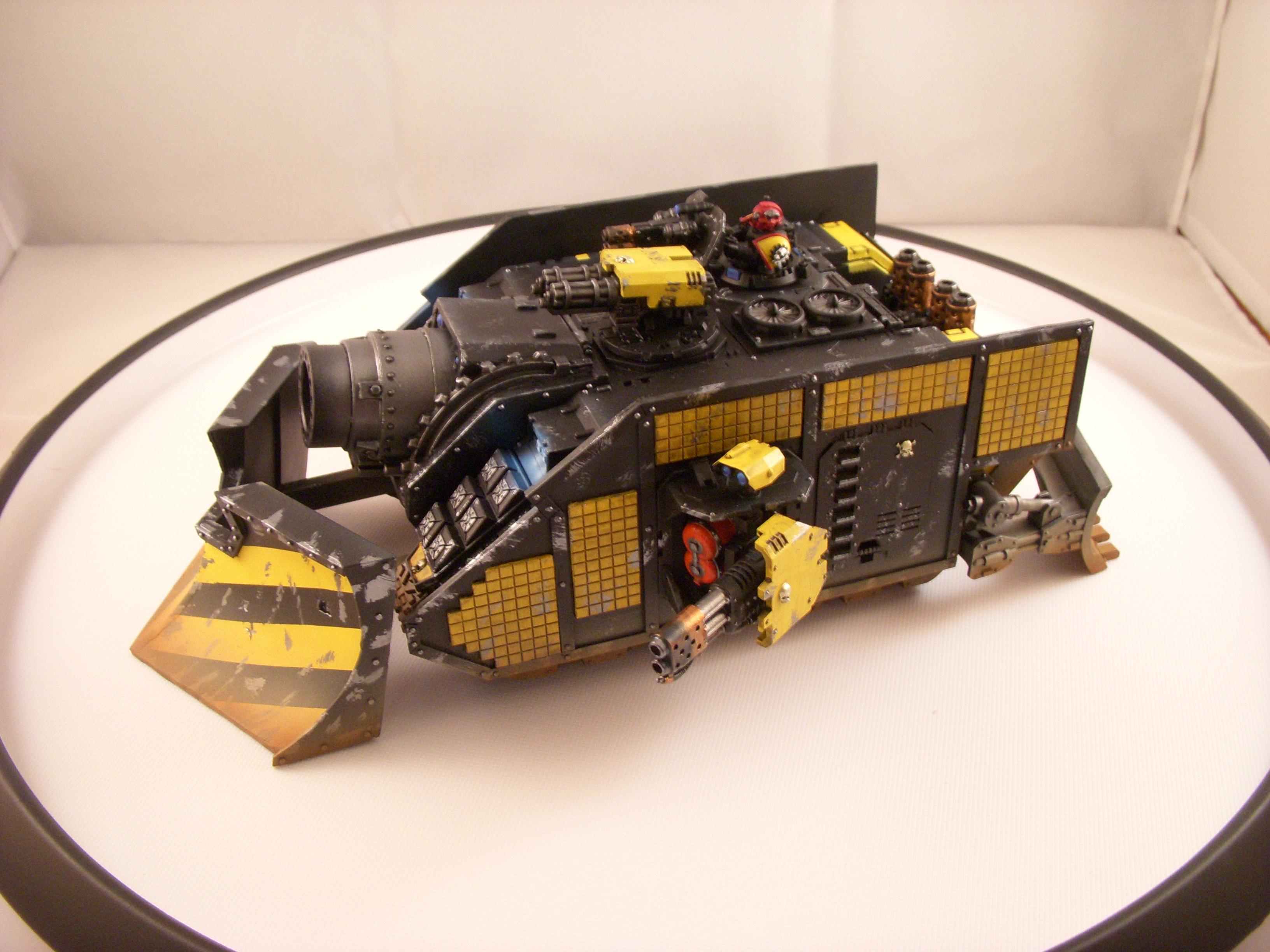 Ares, Big Momma, Conversion, Dozer Blade, Land Raider, Space Marines, Tank
