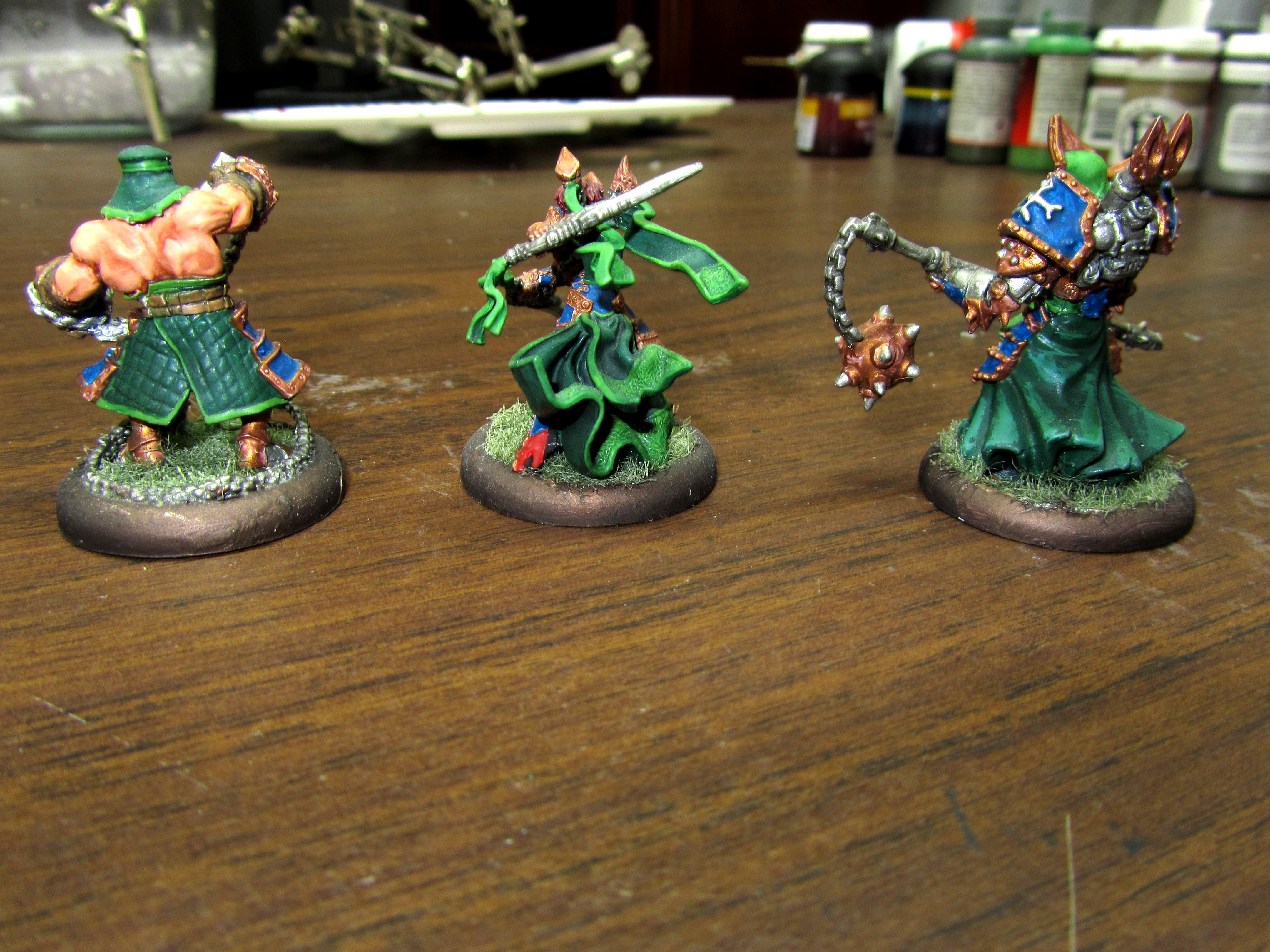 Amon, Kreoss, Protectorate, Protectorate Of Menoth, Thyra, Warmachine