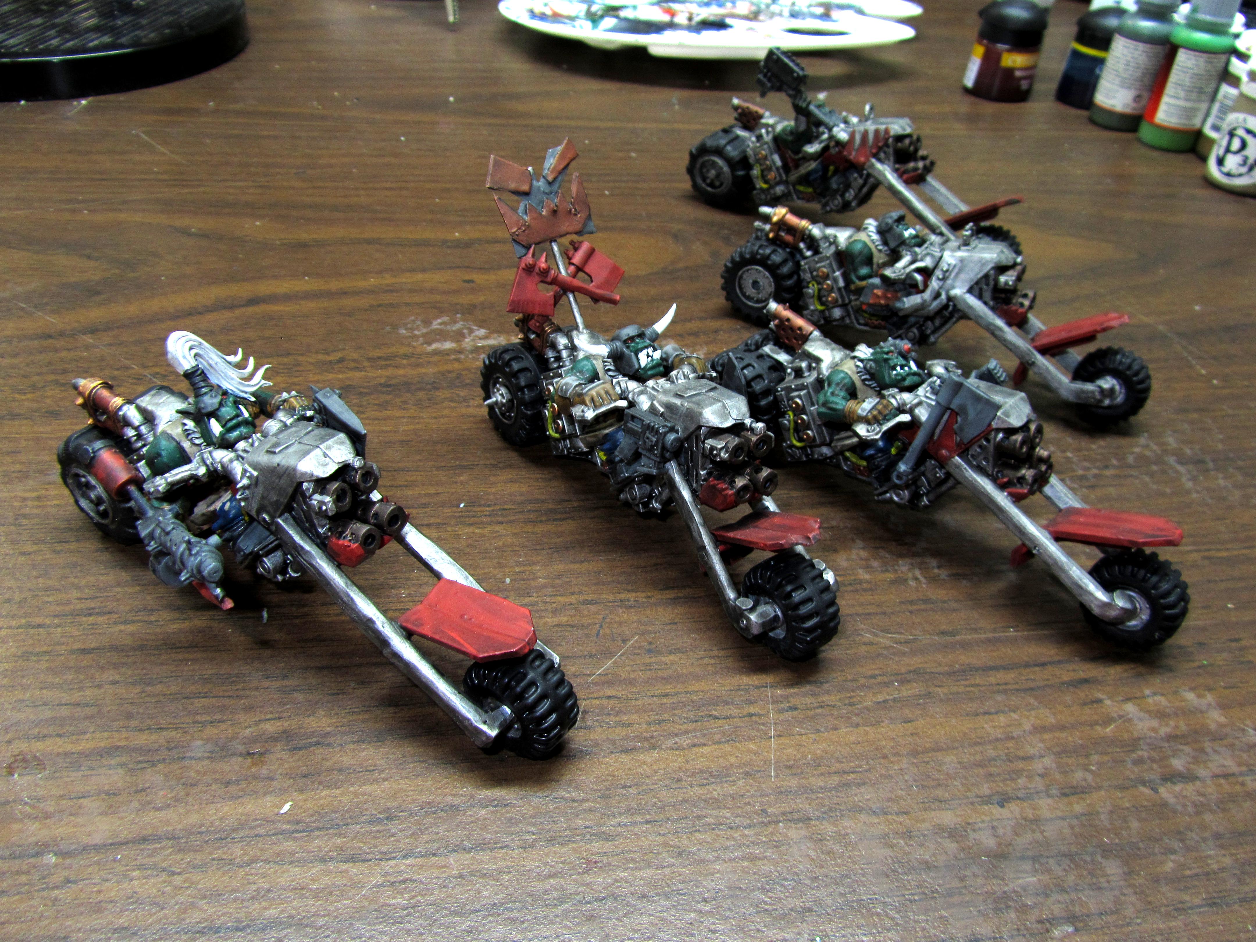 Choppers, Nob, Orks, Warbike
