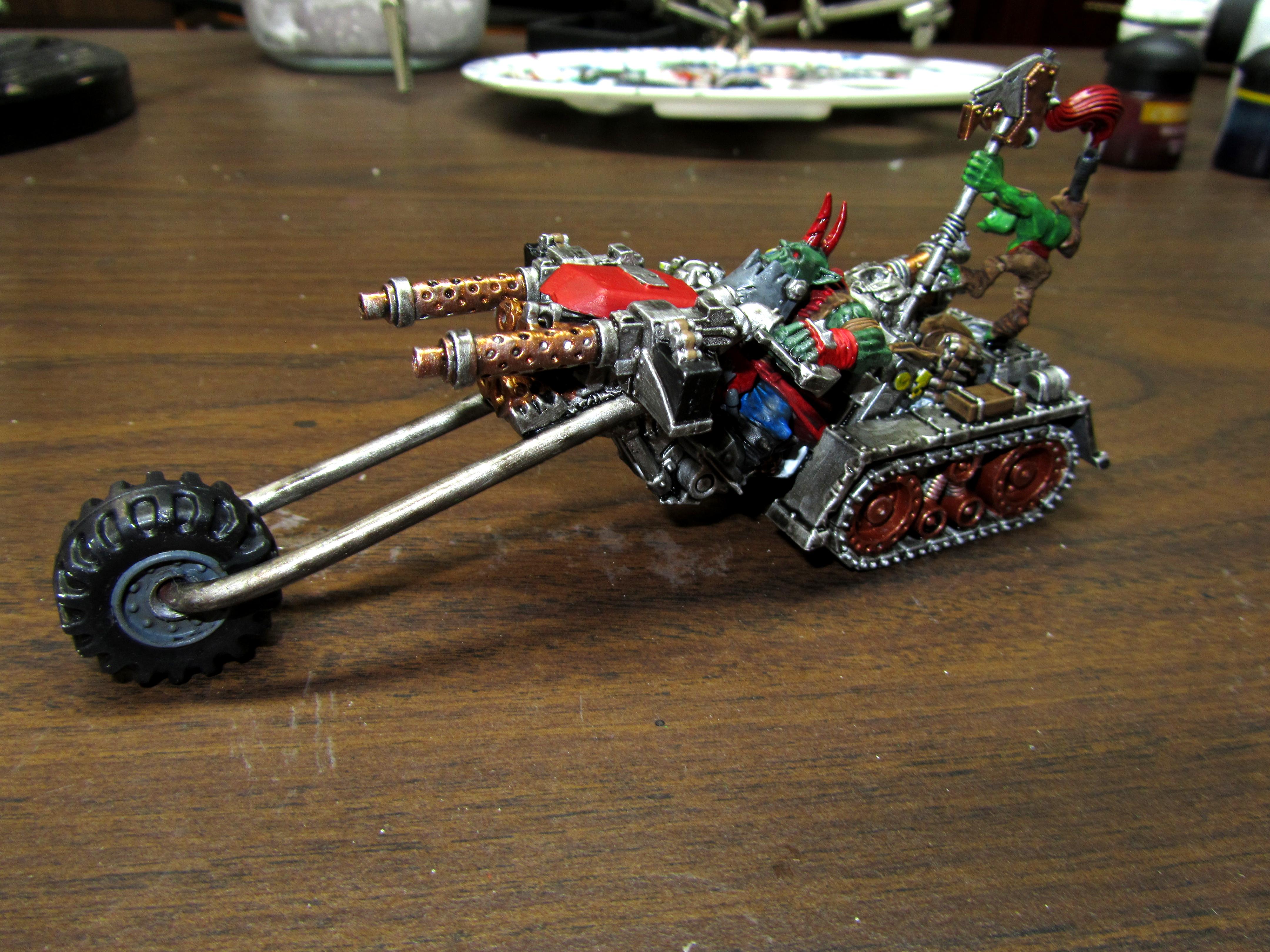 Orks, Warbike, Warboss
