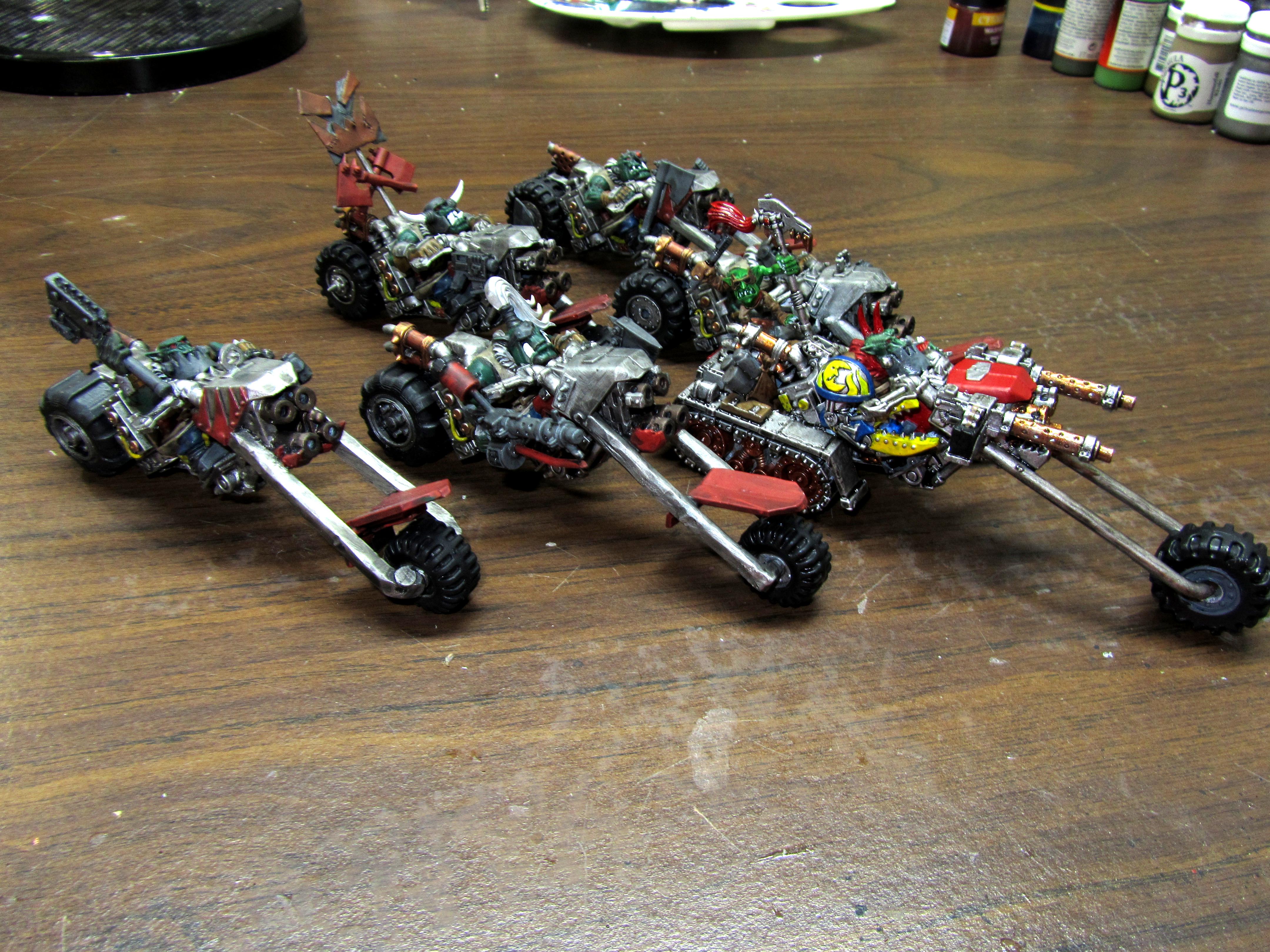 Orks, Warbike, Warbike squadron