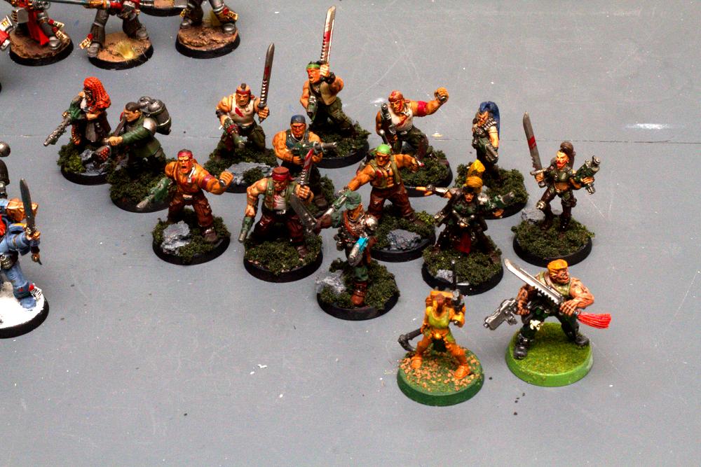 Catachan, Escher, Necromunda, Warhammer 40,000