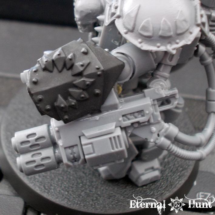Behemoths, Centurions, Chaos, Chaos Space Marines, Conversion, Counts As, Khorne, Khorne's Eternal Hunt, Obliterators, Warhammer 40,000, Work In Progress, World Eaters