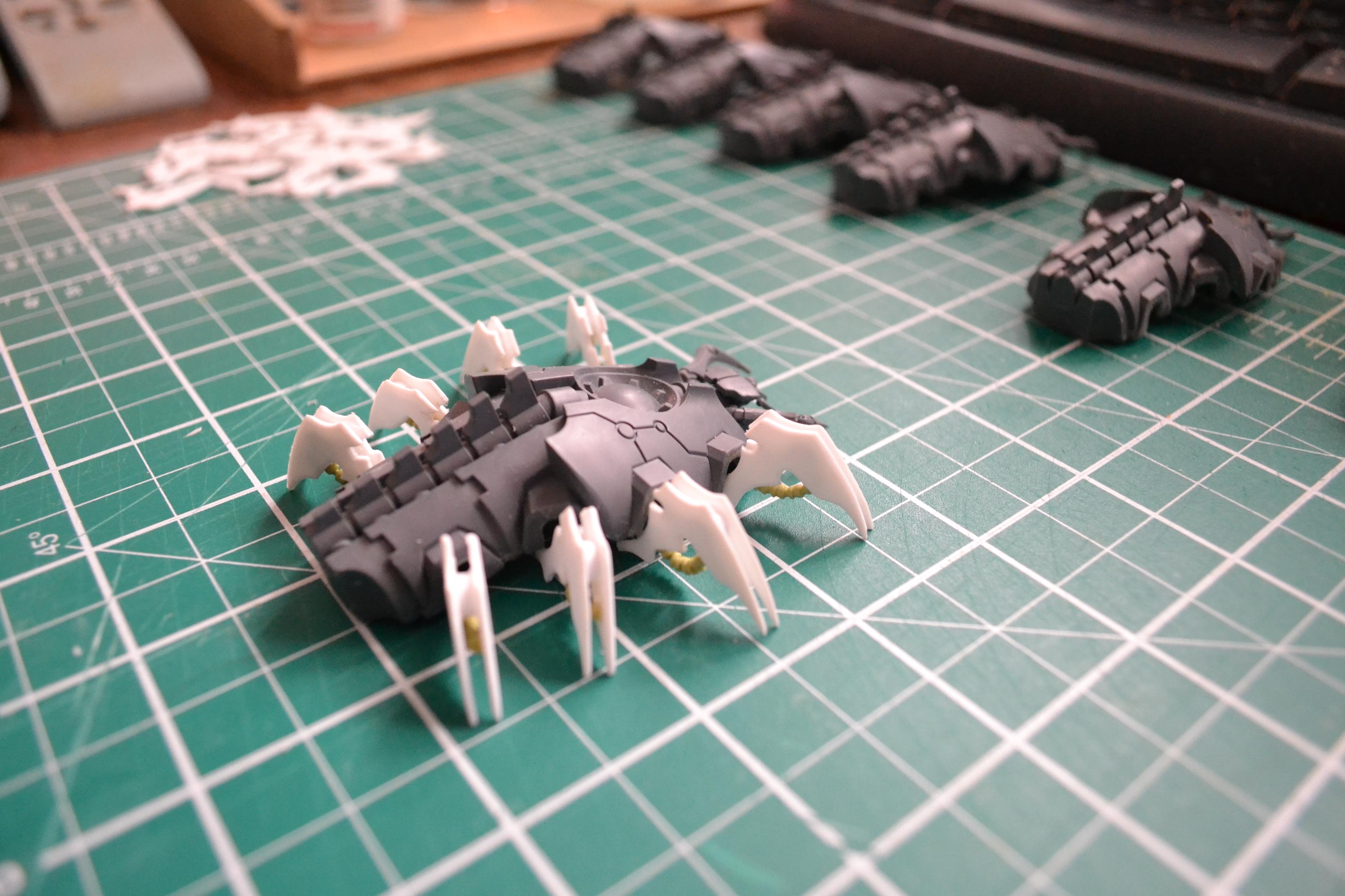 C'tan, Canoptek, Conversion, Guardians, Leach, Monolith, Necrons, Nightbringer, Pyramid, Sculpting, Tesseract Vault, Warhammer 40,000, Warhammer Fantasy