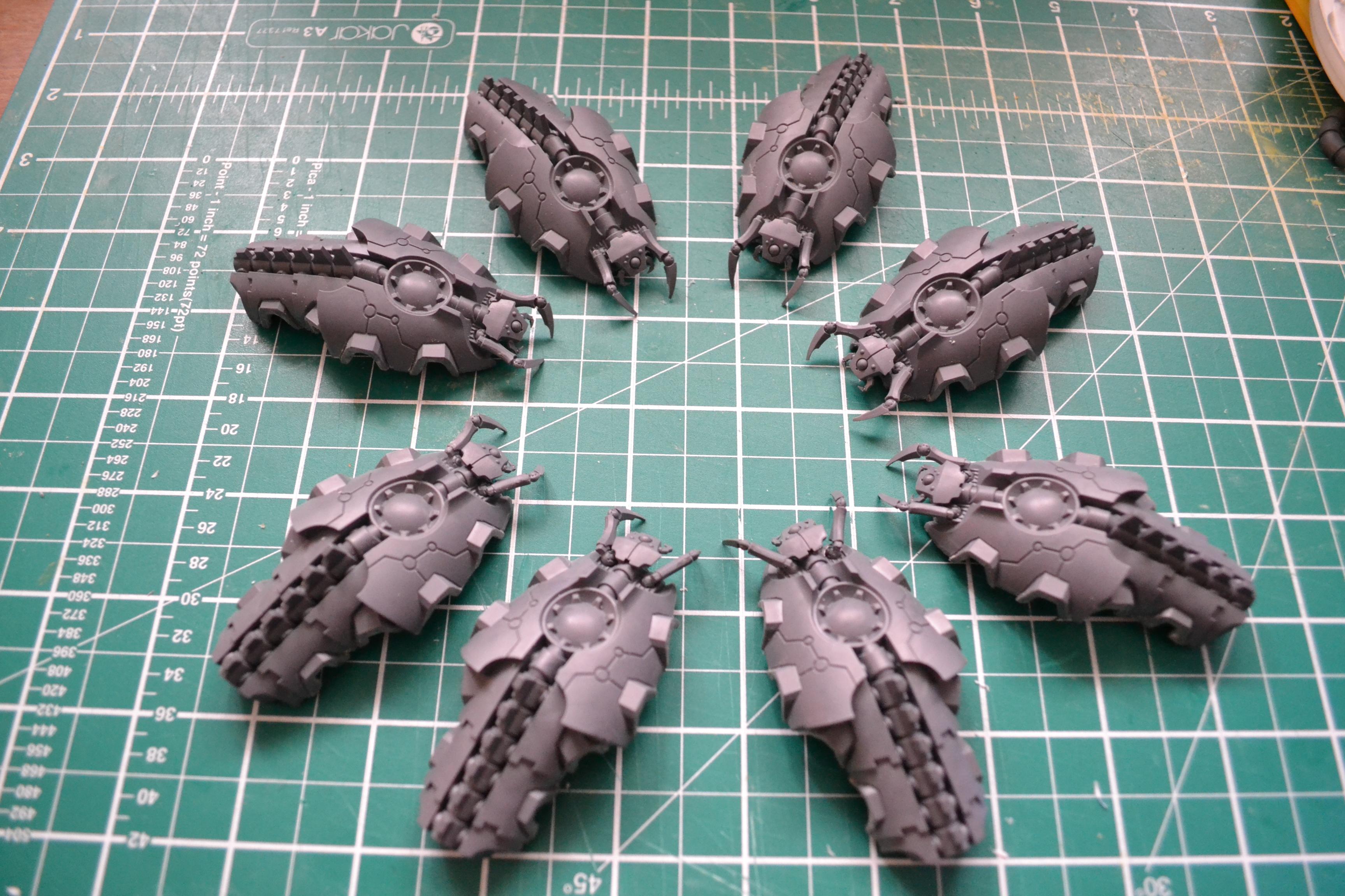 C'tan, Canoptek, Conversion, Guardians, Leach, Monolith, Necrons, Nightbringer, Pyramid, Sculpting, Tesseract Vault, Warhammer 40,000, Warhammer Fantasy