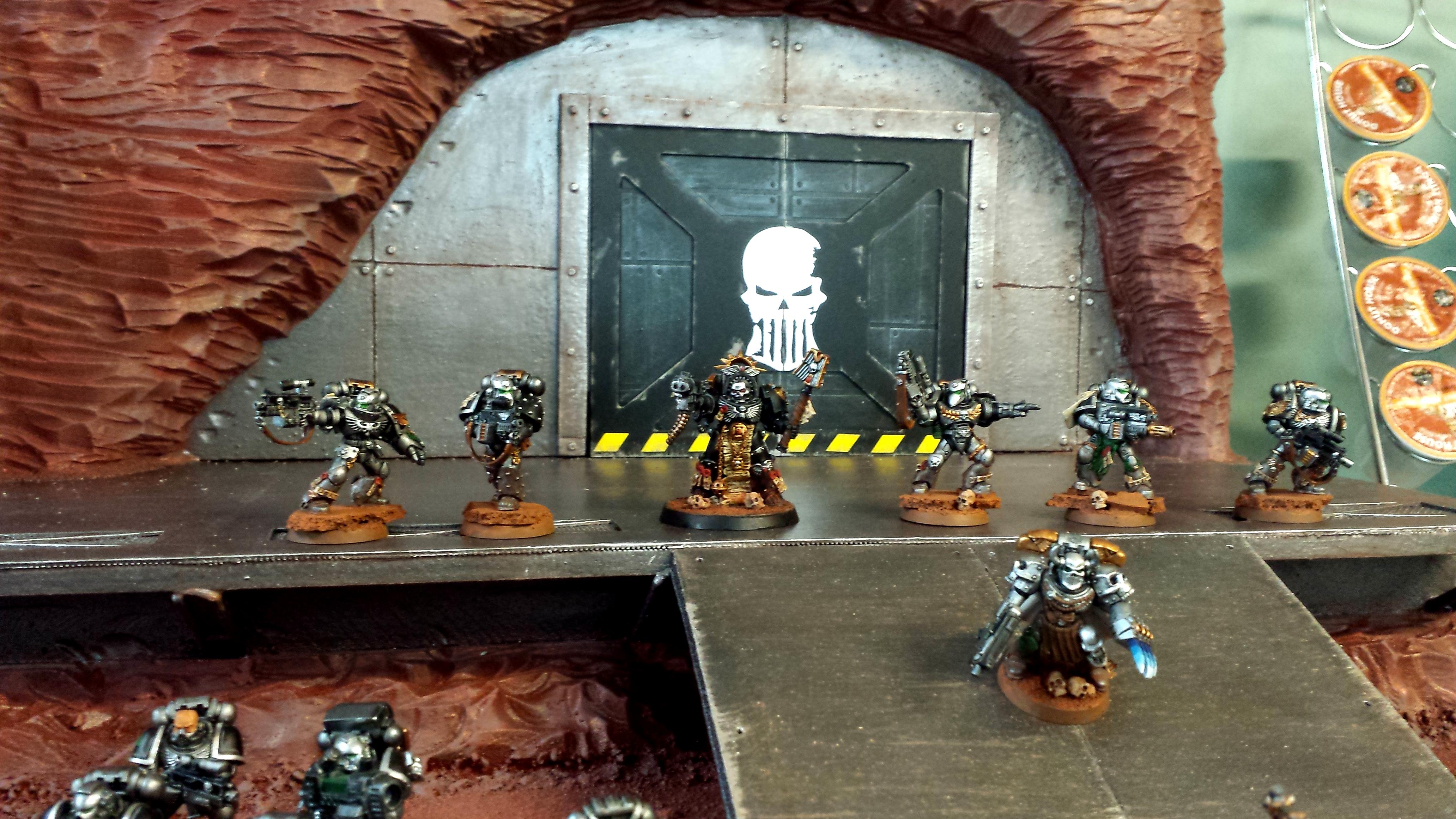 Board, Display, Display Board, Silver Skulls, Space Marines