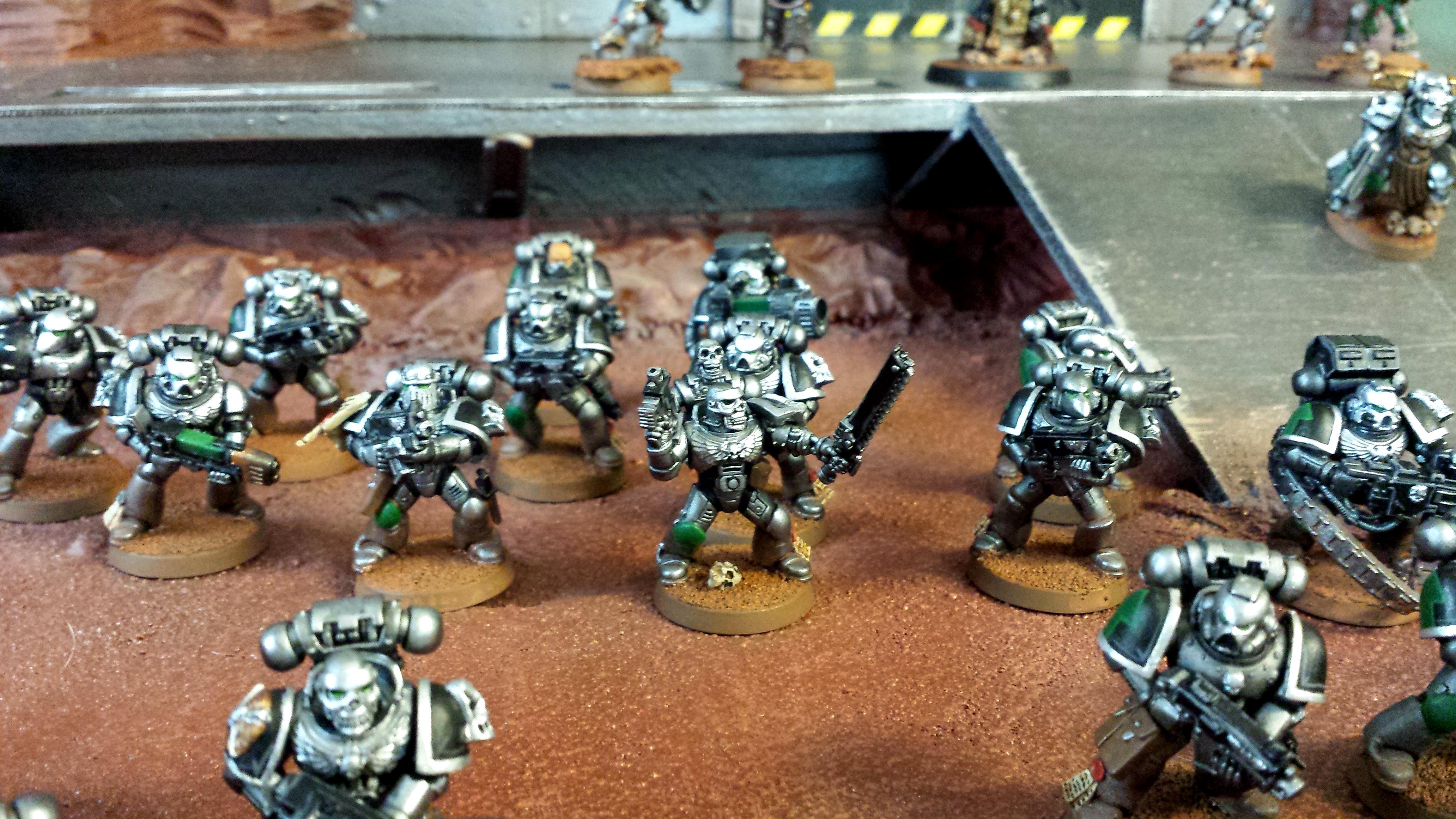 Board, Display, Display Board, Silver Skulls, Space Marines