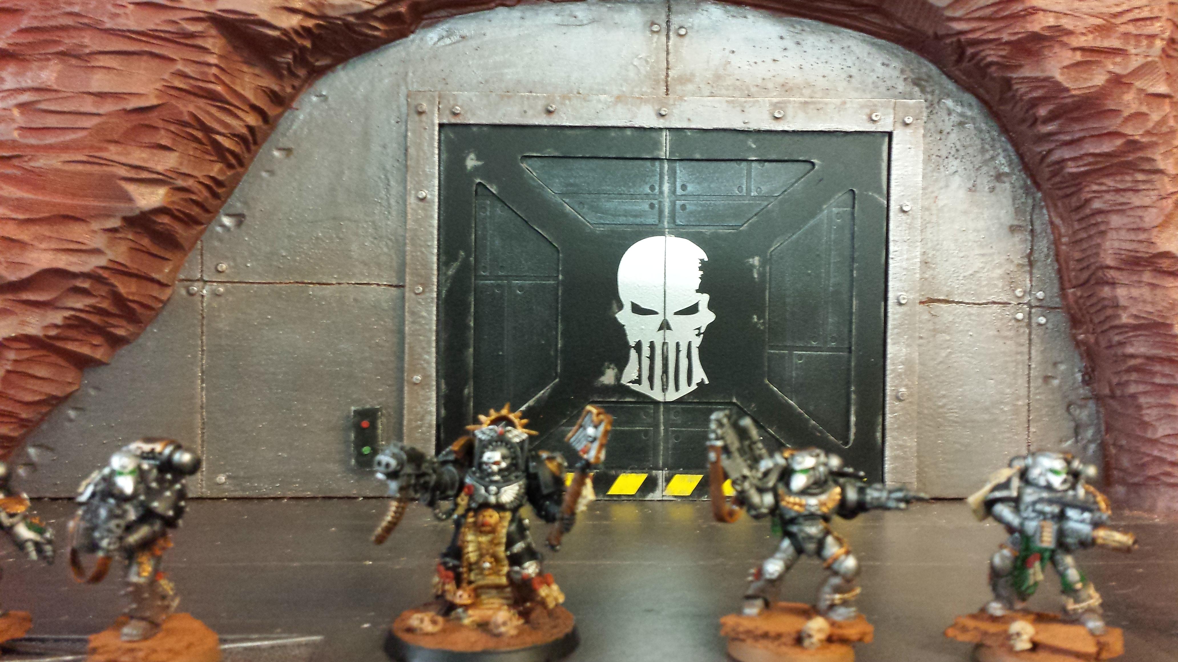 Board, Display, Display Board, Silver Skulls, Space Marines