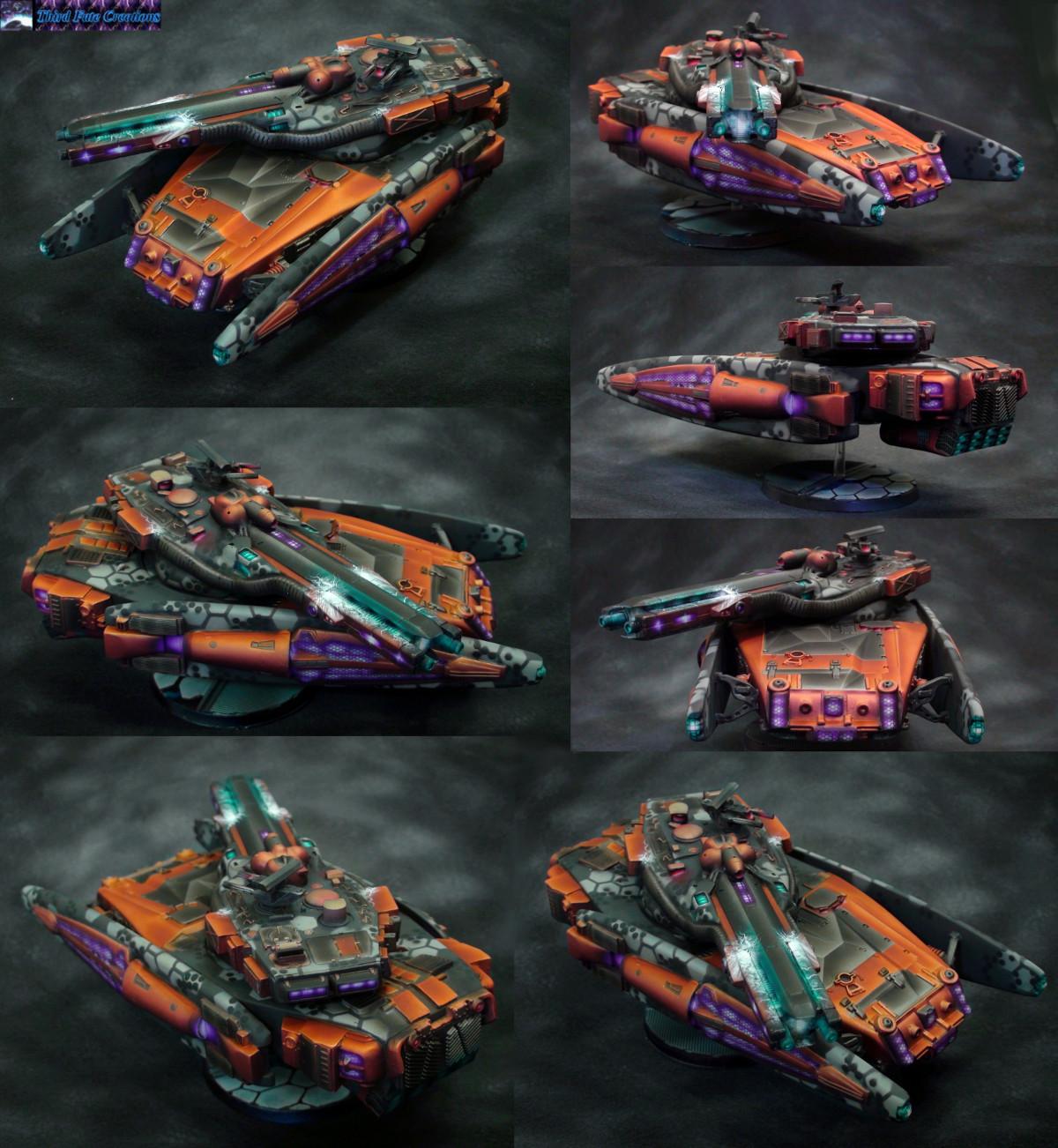 Airbrush, Anetocitis, Hover Tank, Tank, Thirdfatecreations, Ufo, Xcom