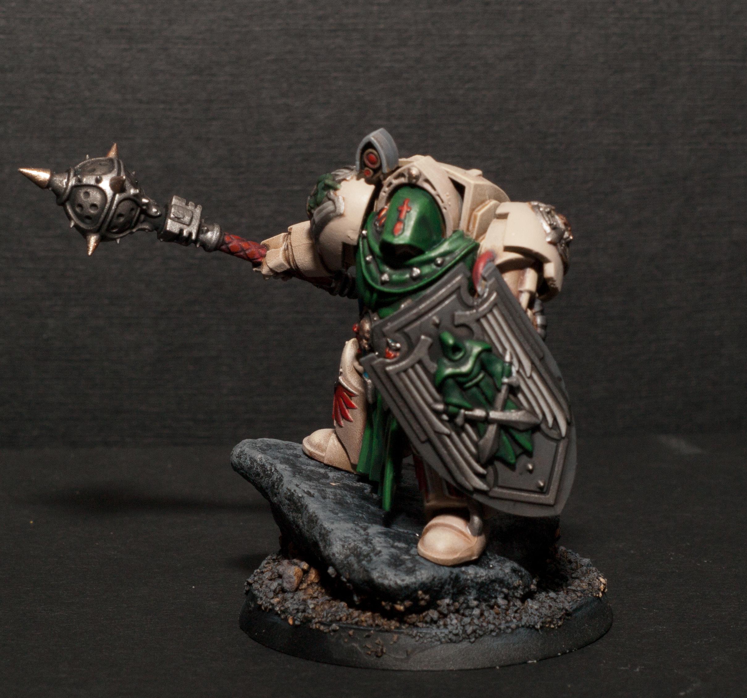 Dark Angels, Deathwing Knight, Knights, Mace, Storm Sheild, Terminator Armor