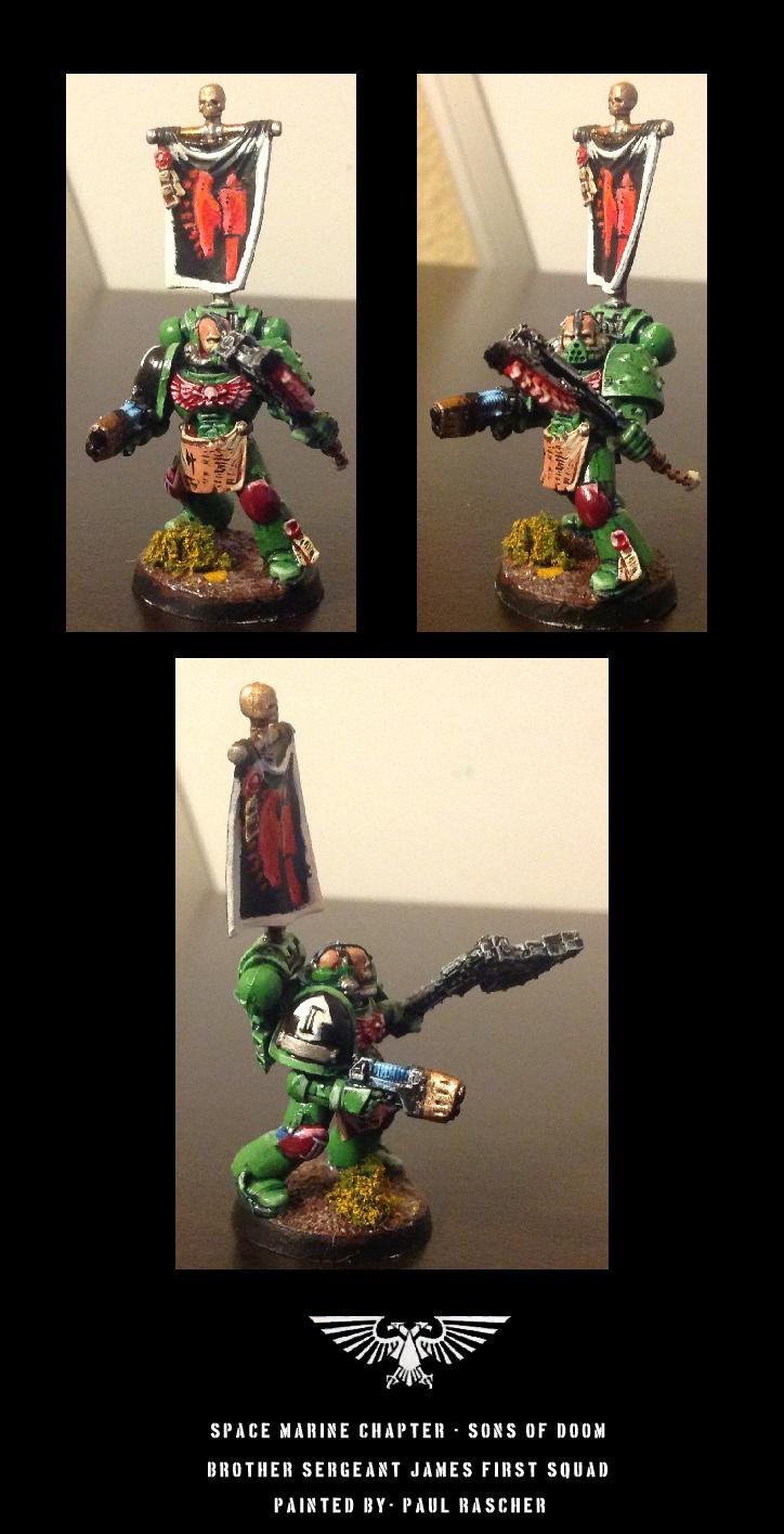 Axe, Green, Imperial Guard, Of Doom, Son, Warhammer 40,000, Warhammer Fantasy